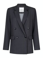 Neo Noir Jay Melange Blazer - Dark Grey