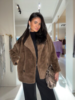 Fabergé Fashion Coat Irina - Brown
