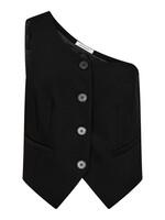Co'Couture VolaCC Asym Tailor Vest - Black