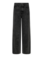 Co'Couture VikaCC Long Wide Seam Jeans - Black