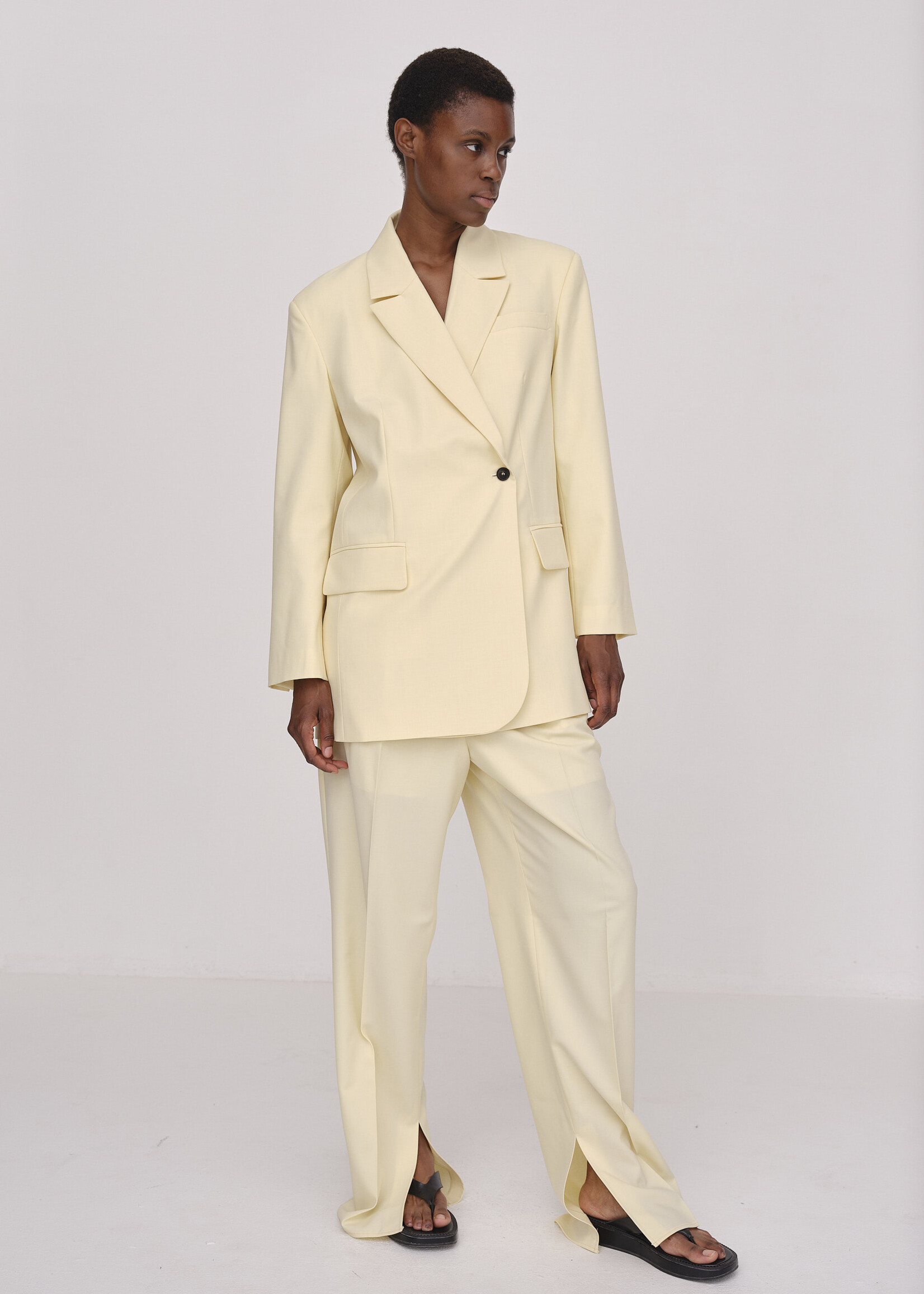 Herskind Rupert Pants - Ice Yellow