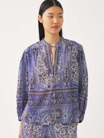 Antik Batik TAJAR BLOUSE - Blue
