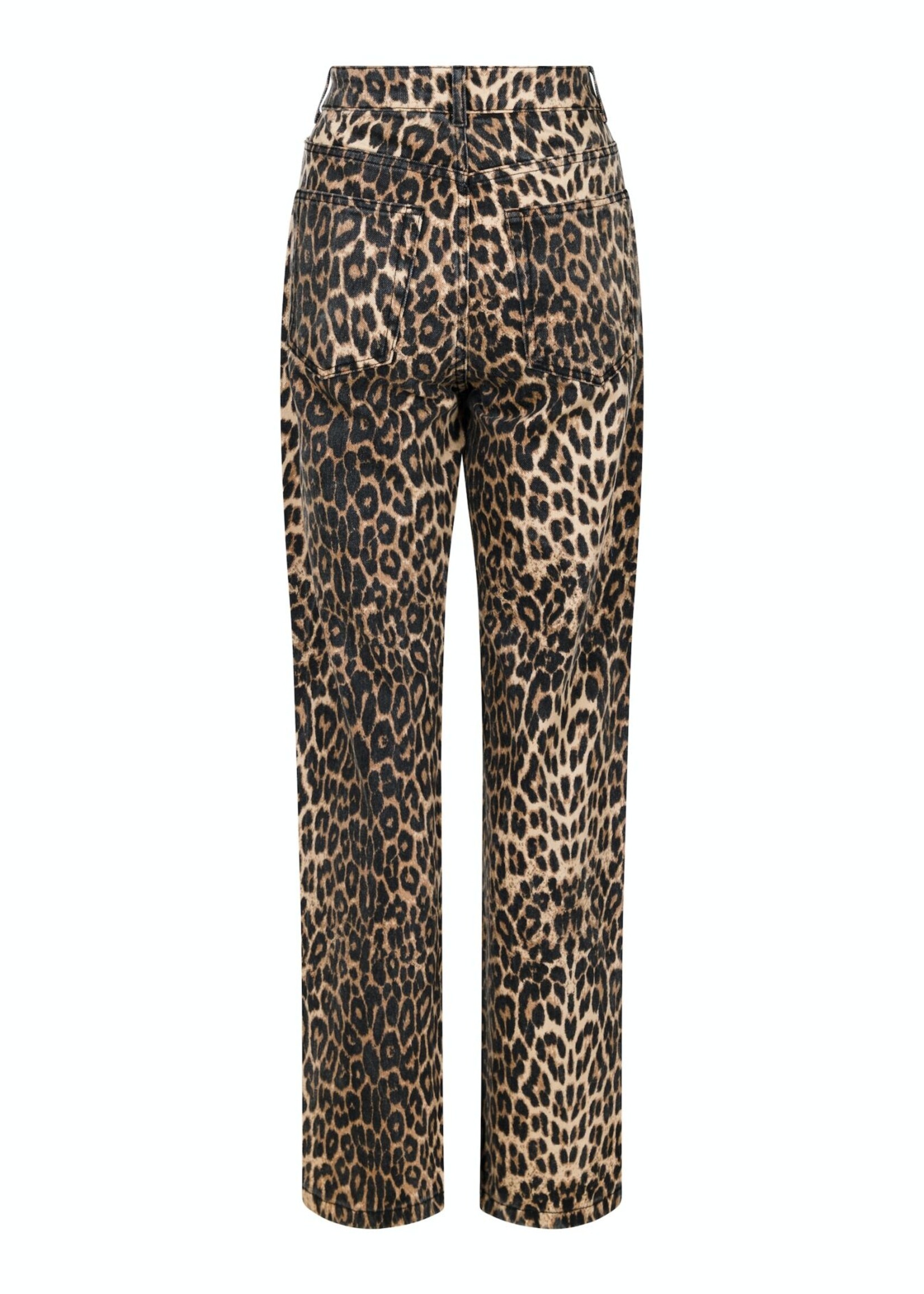 Neo Noir Simona Leopard Pants - Leopard