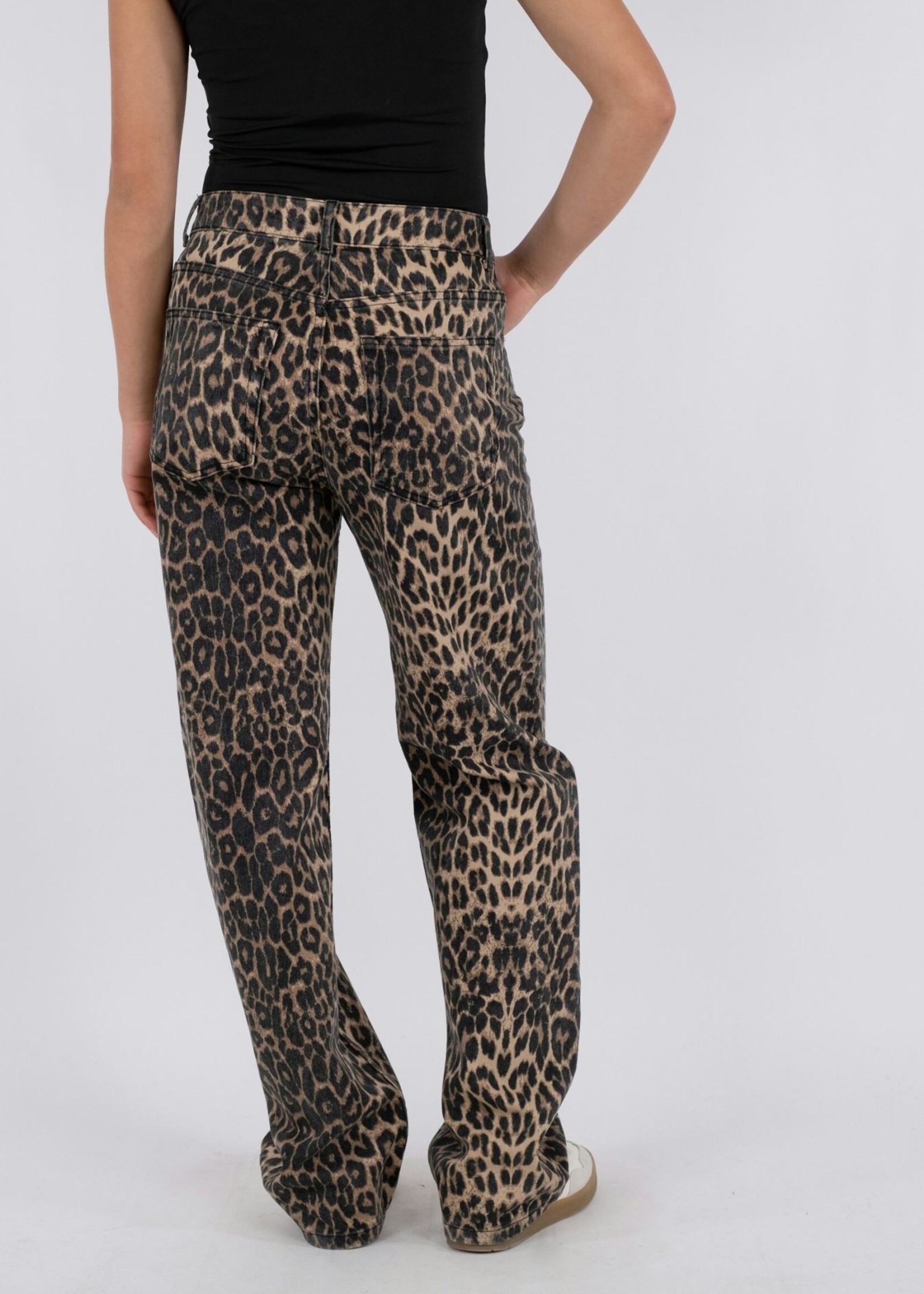 Neo Noir Simona Leopard Pants - Leopard