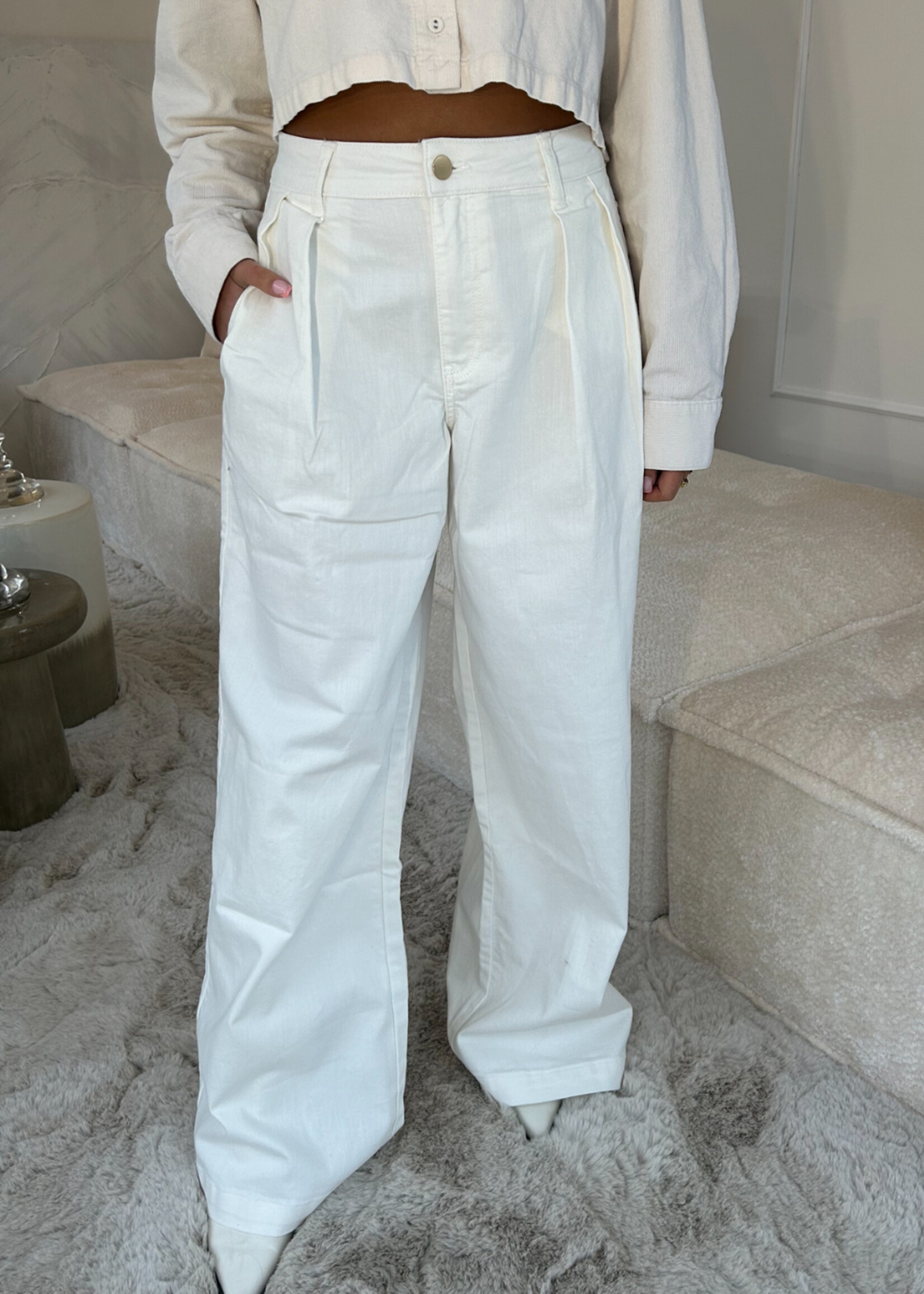 Fabergé Fashion Ber Jeans - White