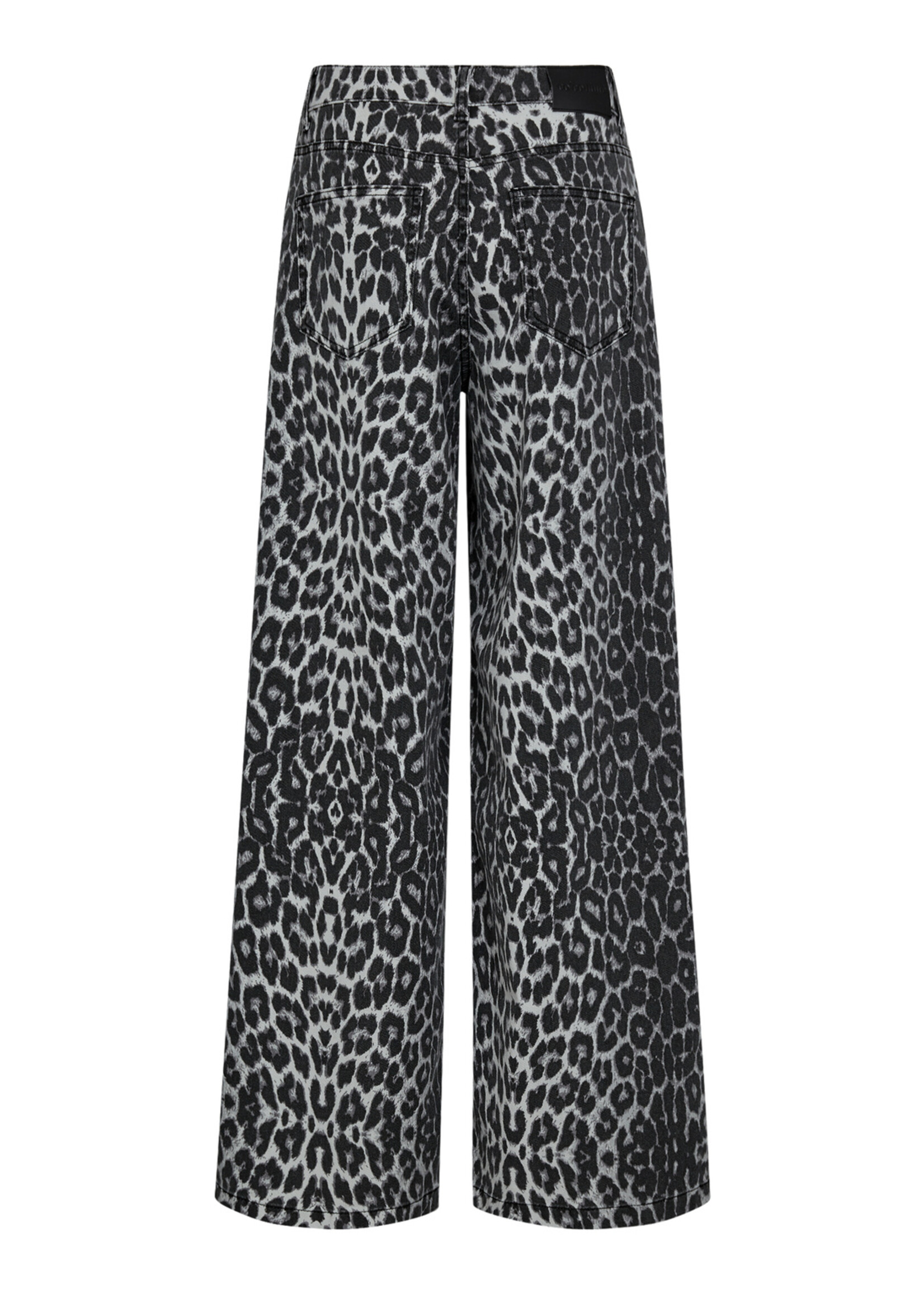 Co'Couture LeoCC Wide Long Pant - Dark Grey