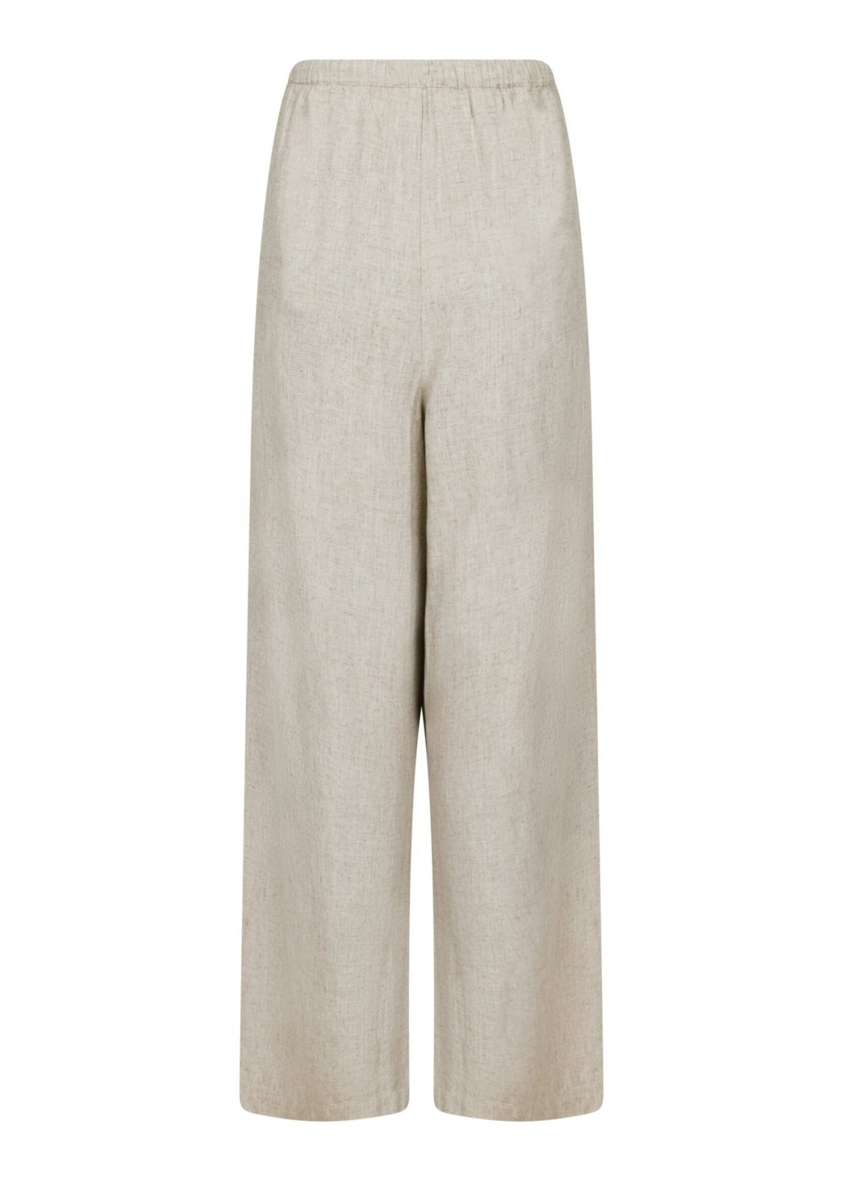 Neo Noir Lissabon Soft Linen Pants - Sand