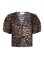 Neo Noir Bianca Leo Blouse - Leopard