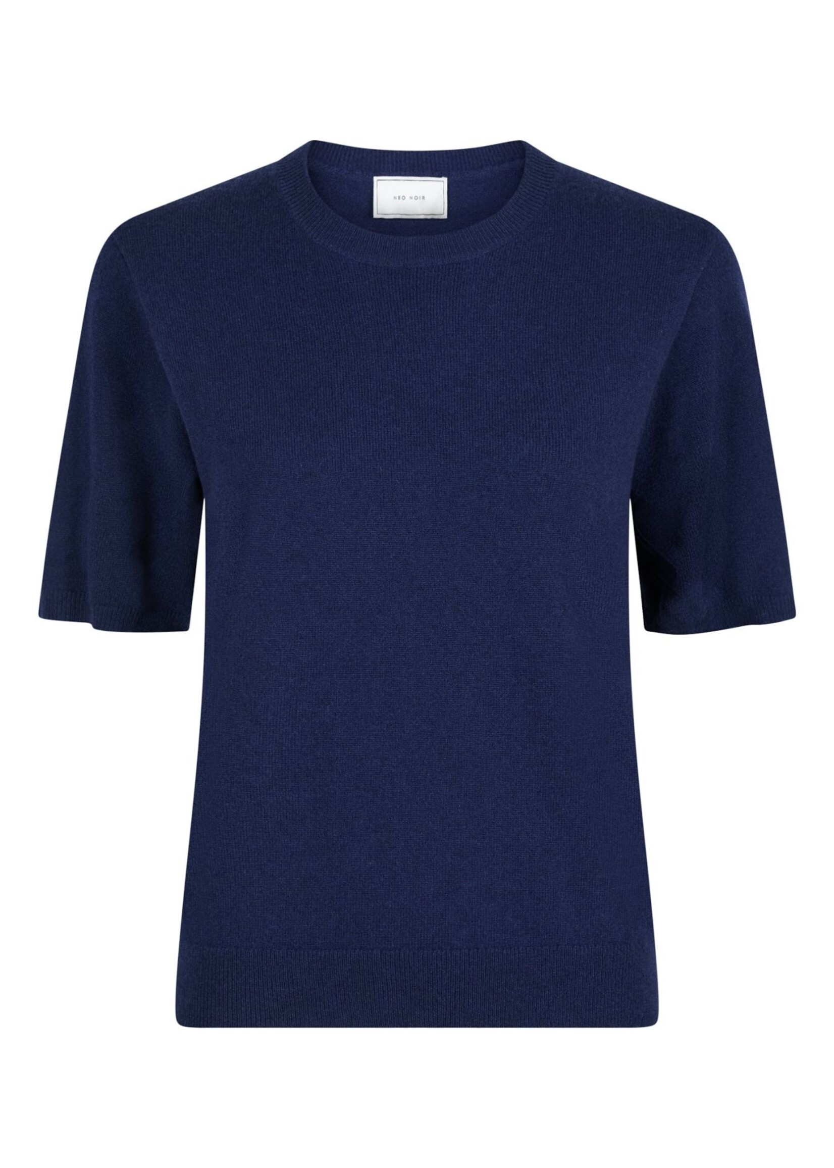 Neo Noir Missy Knit Tee - Navy