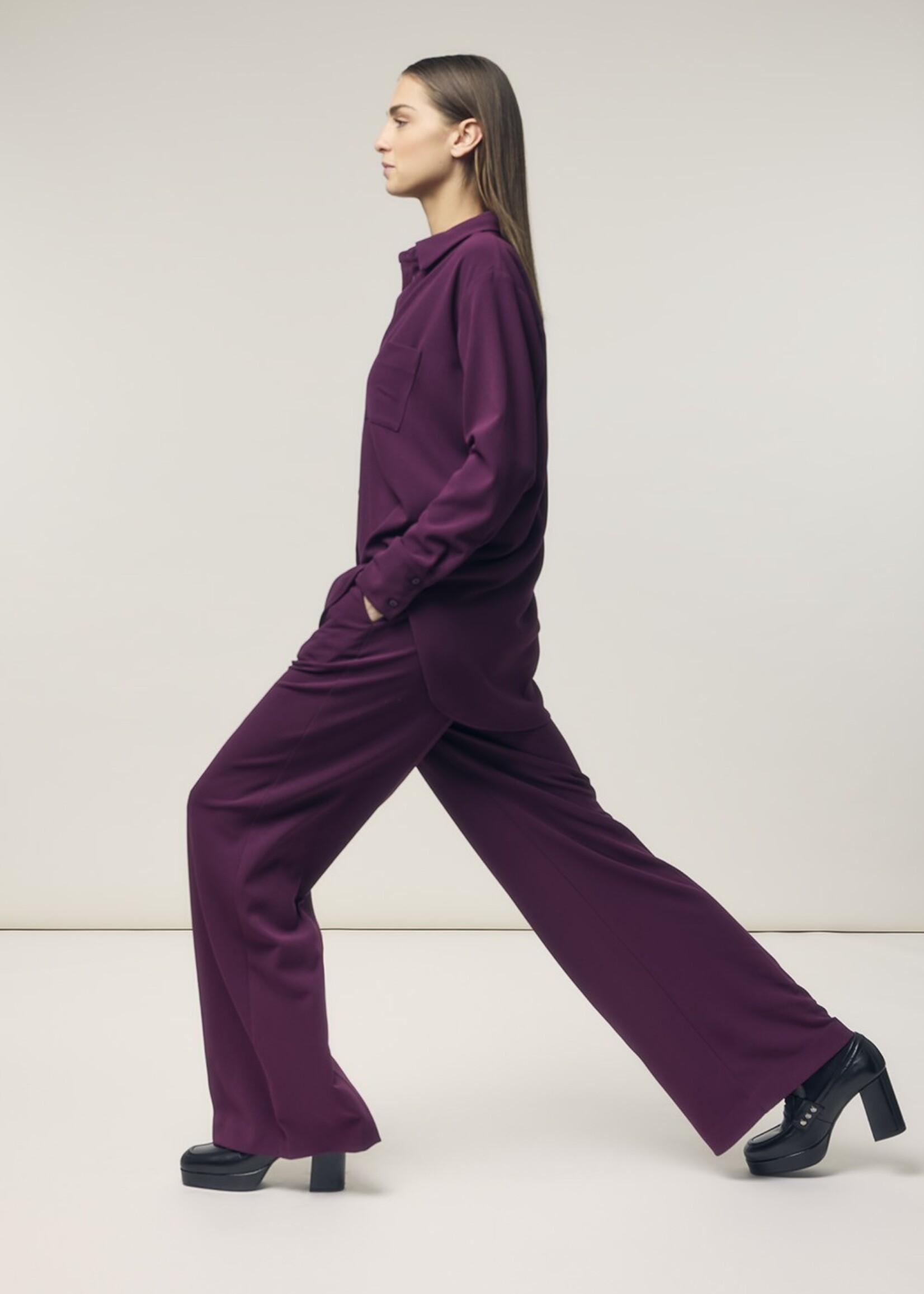 Corel Julia Pants - Wine
