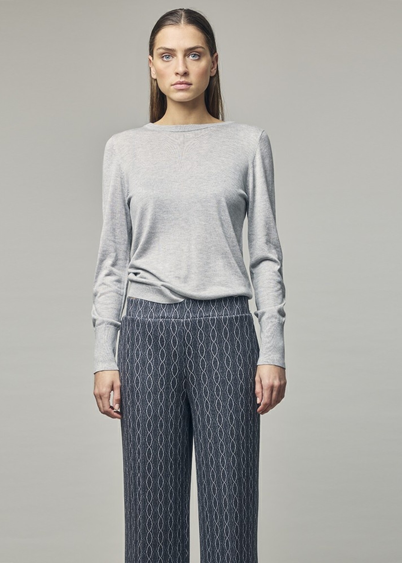 Corel Baila Pullover - Grey Melange