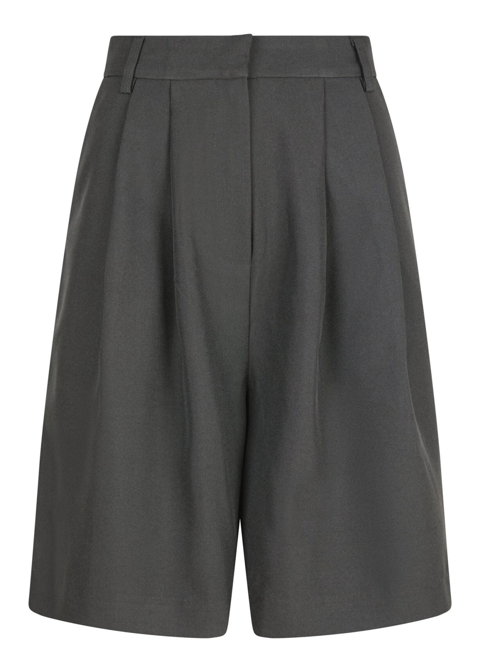 Neo Noir Nika Structure Shorts - Dark Grey