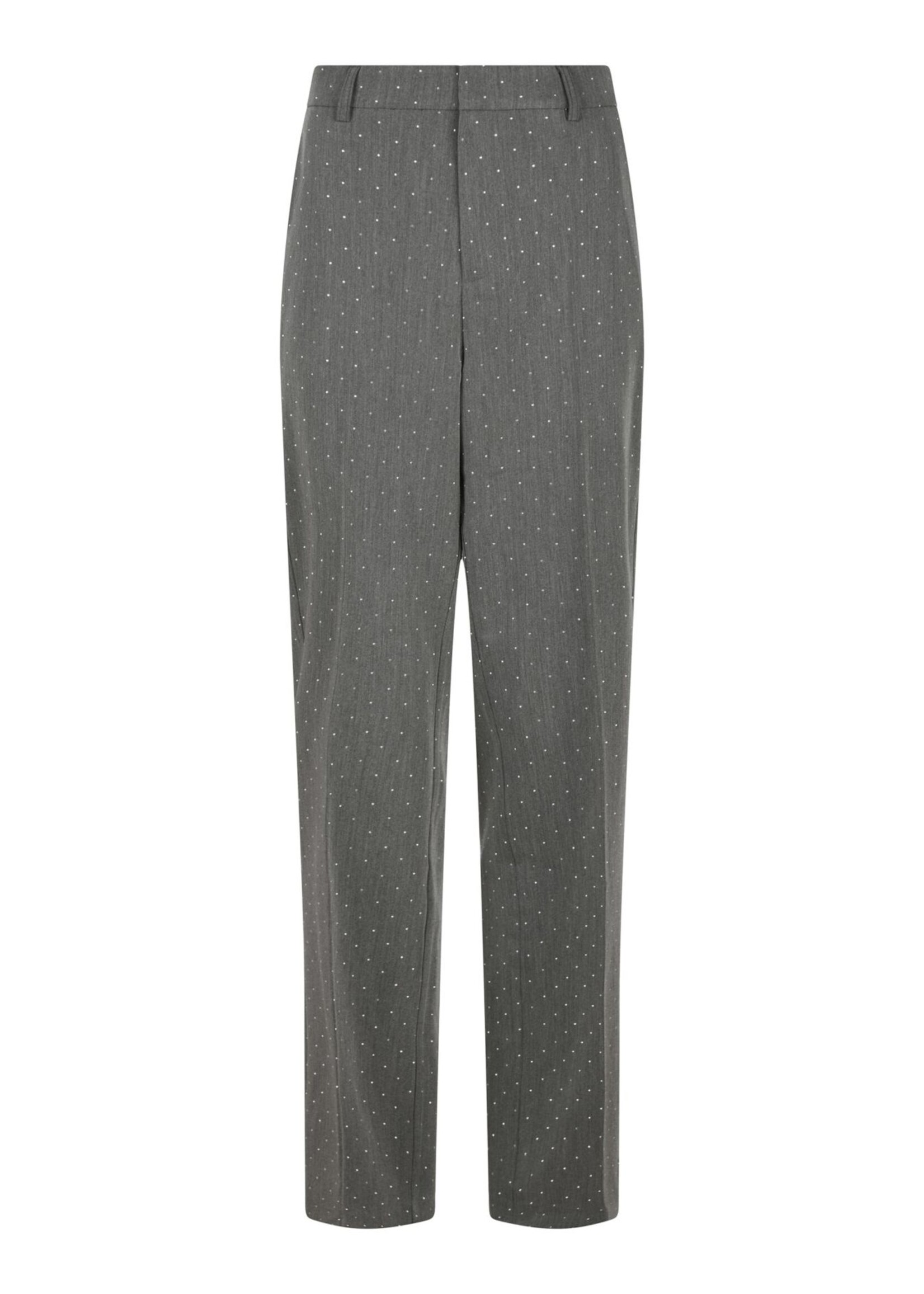 Neo Noir Alice Bedazzled Pants - Grey