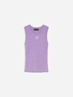 STUDIO AR DORICE Fluffy Knit - Iris Purple