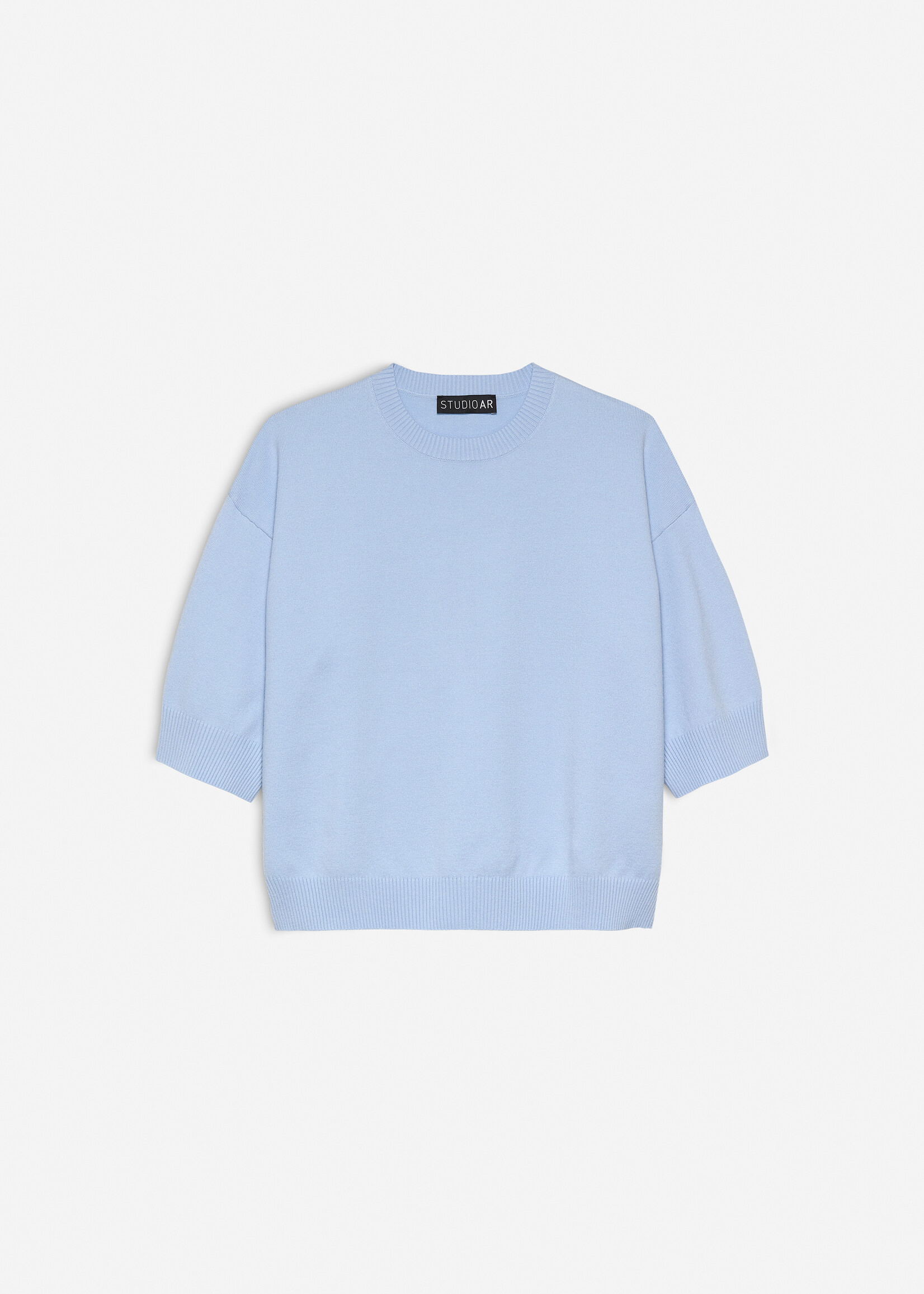 STUDIO AR ISIDRE Viscose Knit - Breezy Blue