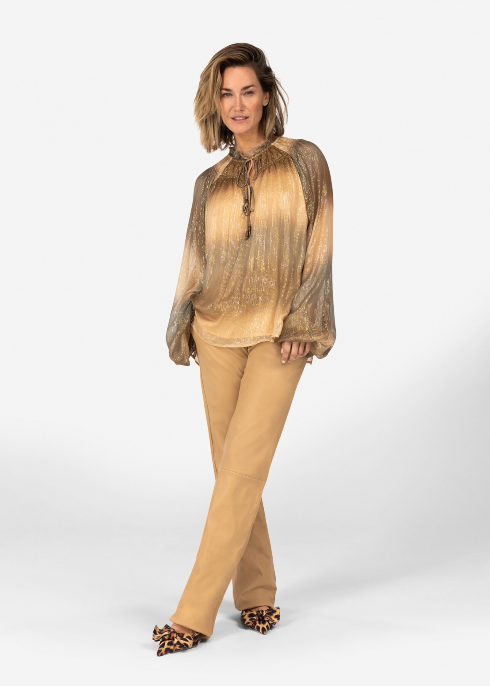 IBANA Tyva Lurex - Neutral Ombre