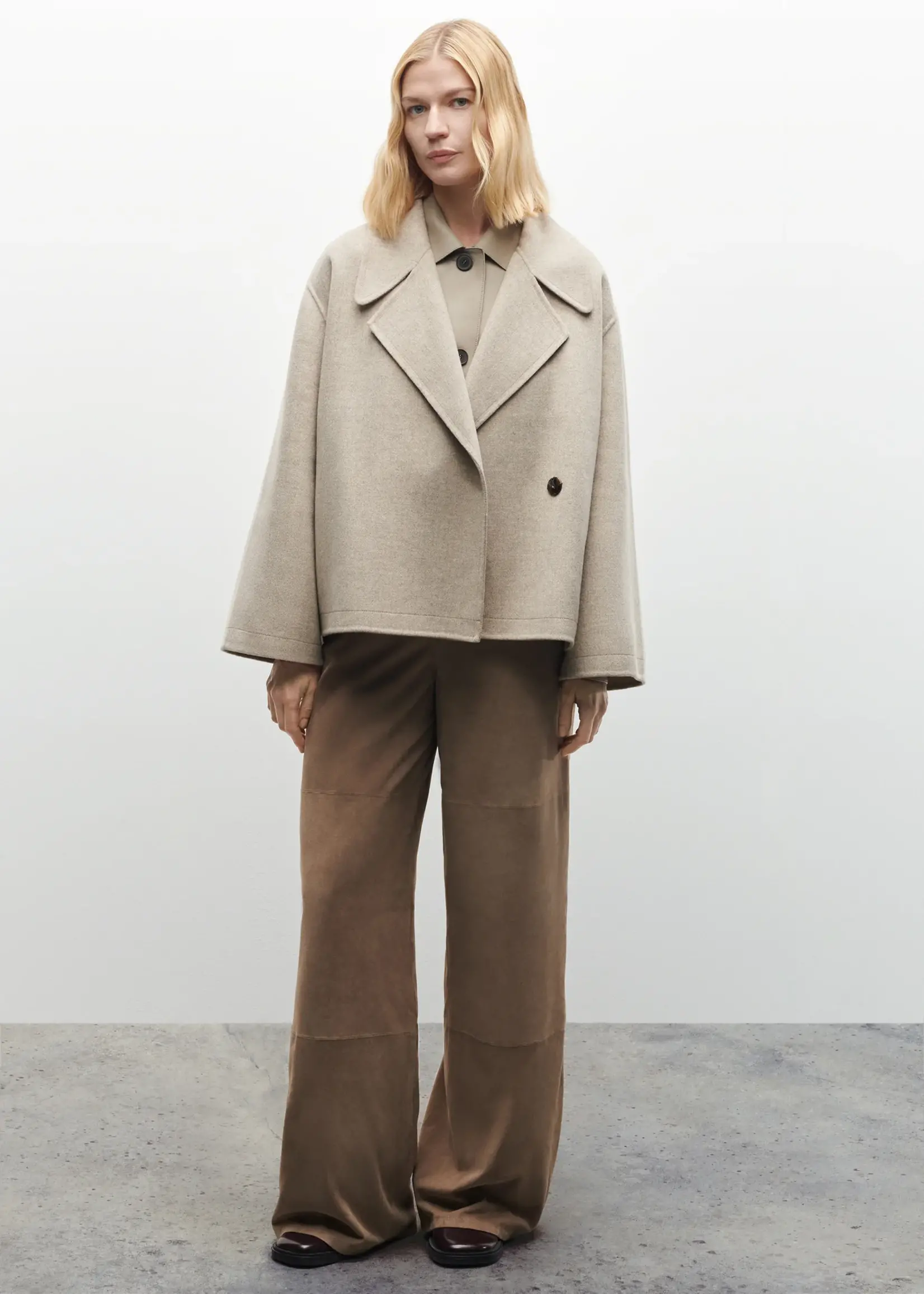 MALIKA 100% Wool - Clay Melan