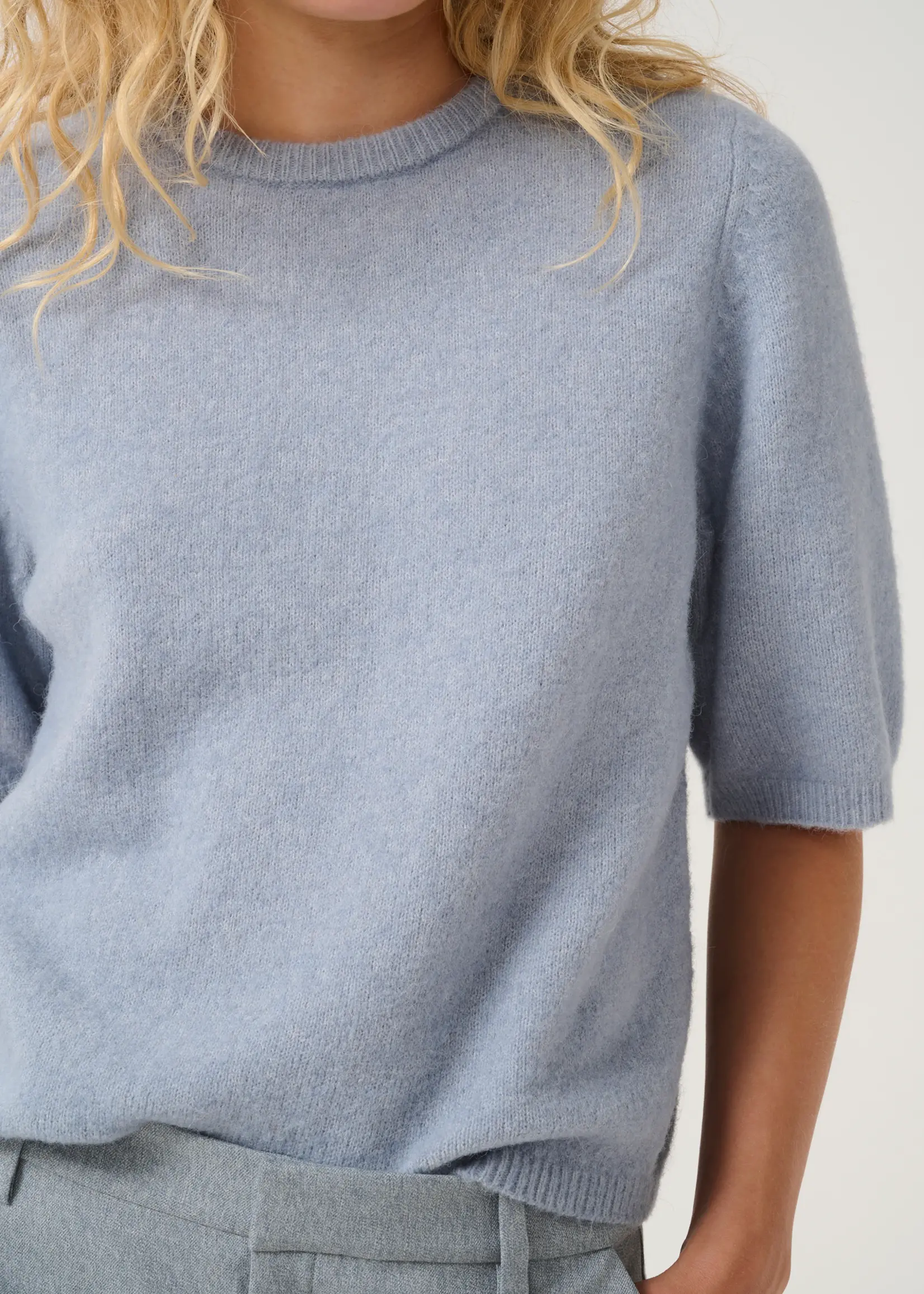 Gestuz GZalpha ss tee - Blue