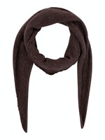 Neo Noir Misty Knit Scarf - Dark Brown