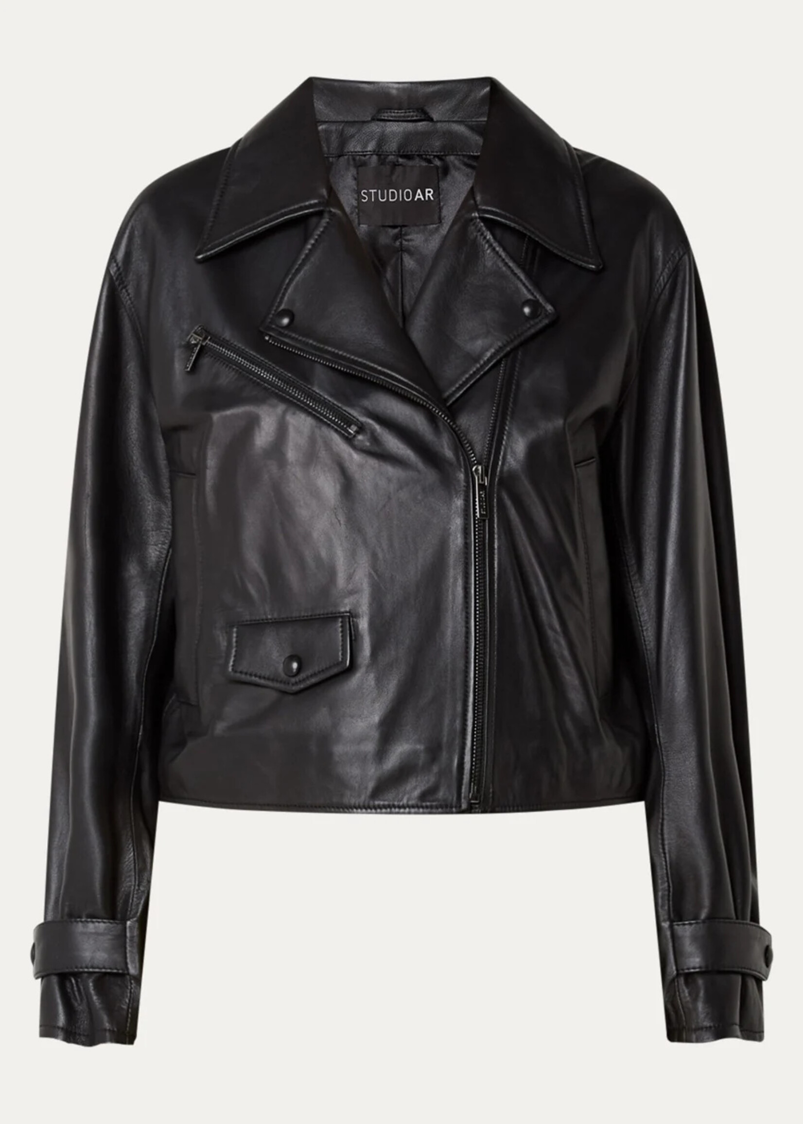 STUDIO AR CYNTHIA Sheep Soft Waxed - Black