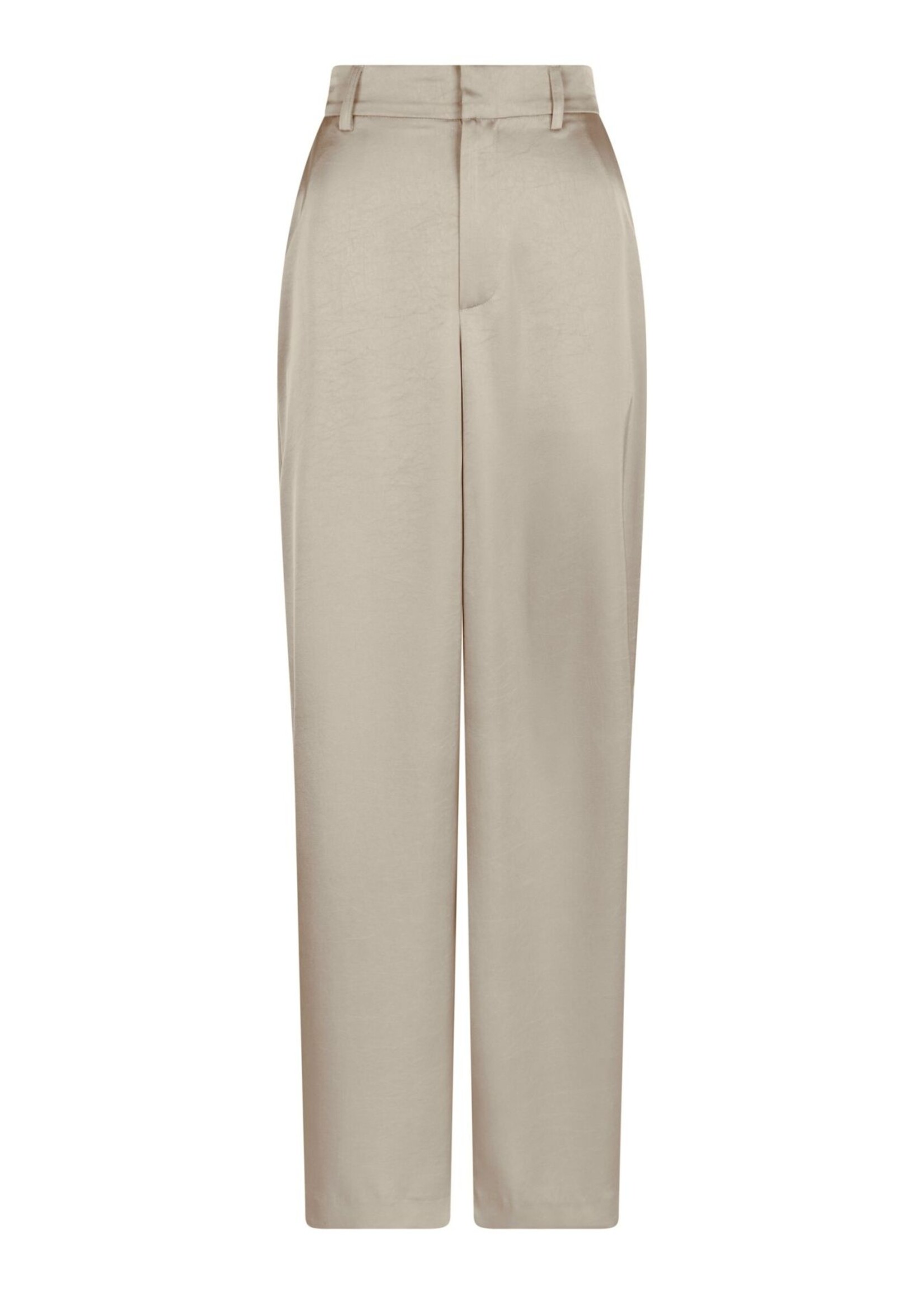 Neo Noir Emmett Heavy Sateen Pants - Champagne