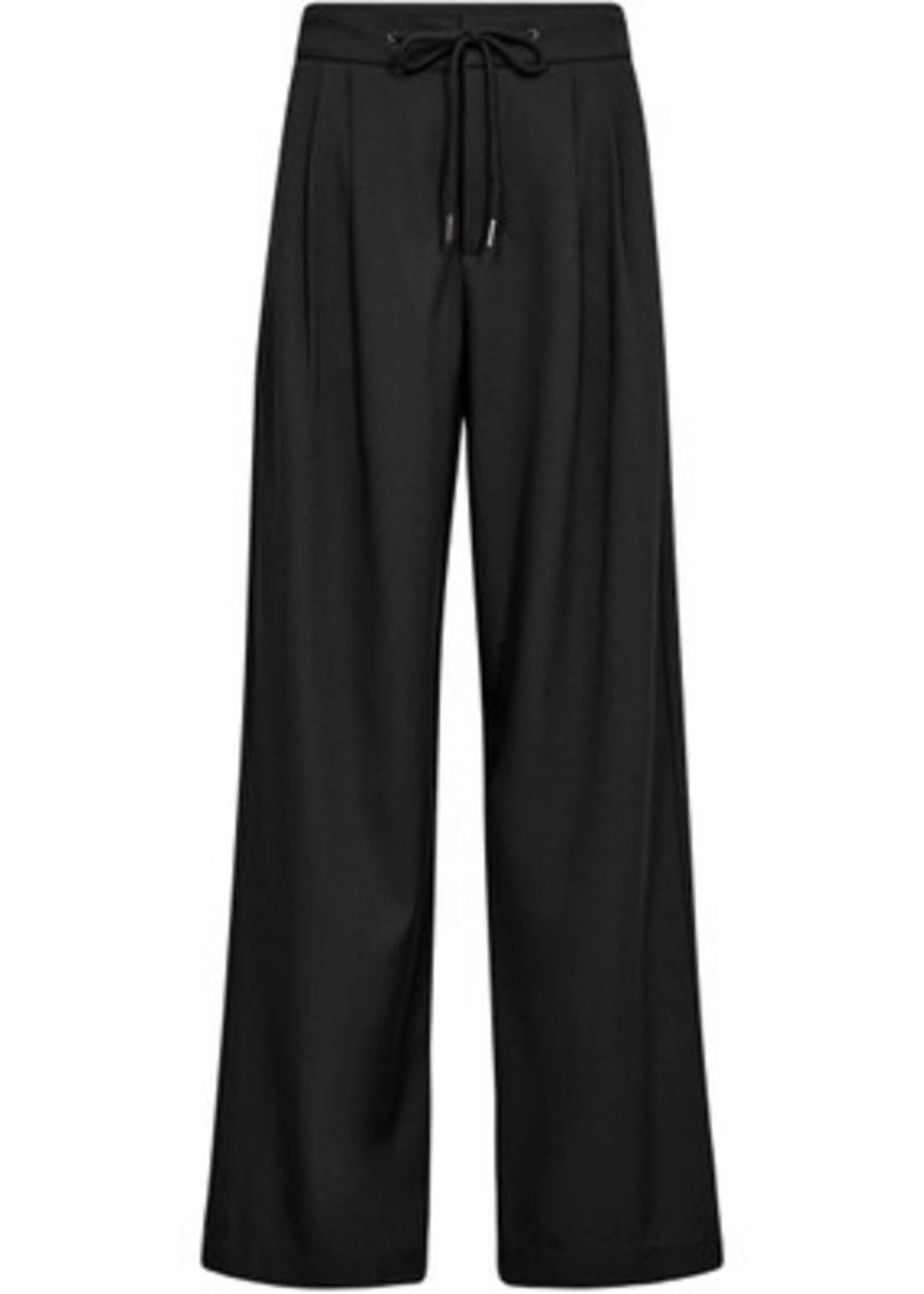 HAUTE L'AMITIÉ Michelle Tailor Tie Tall Pant - Dark Grey
