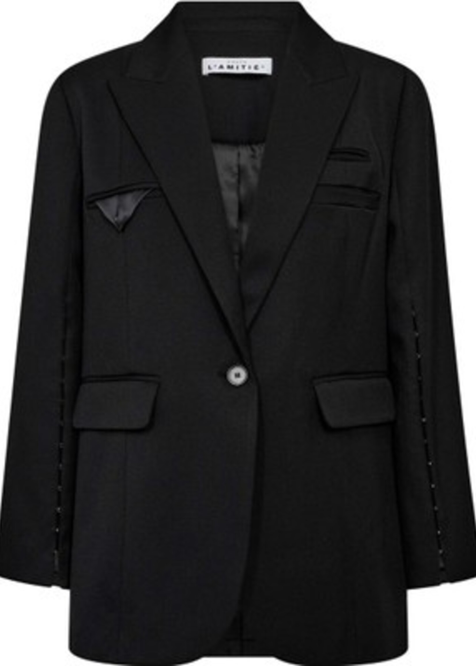HAUTE L'AMITIÉ Premiere Hook Blazer - Black