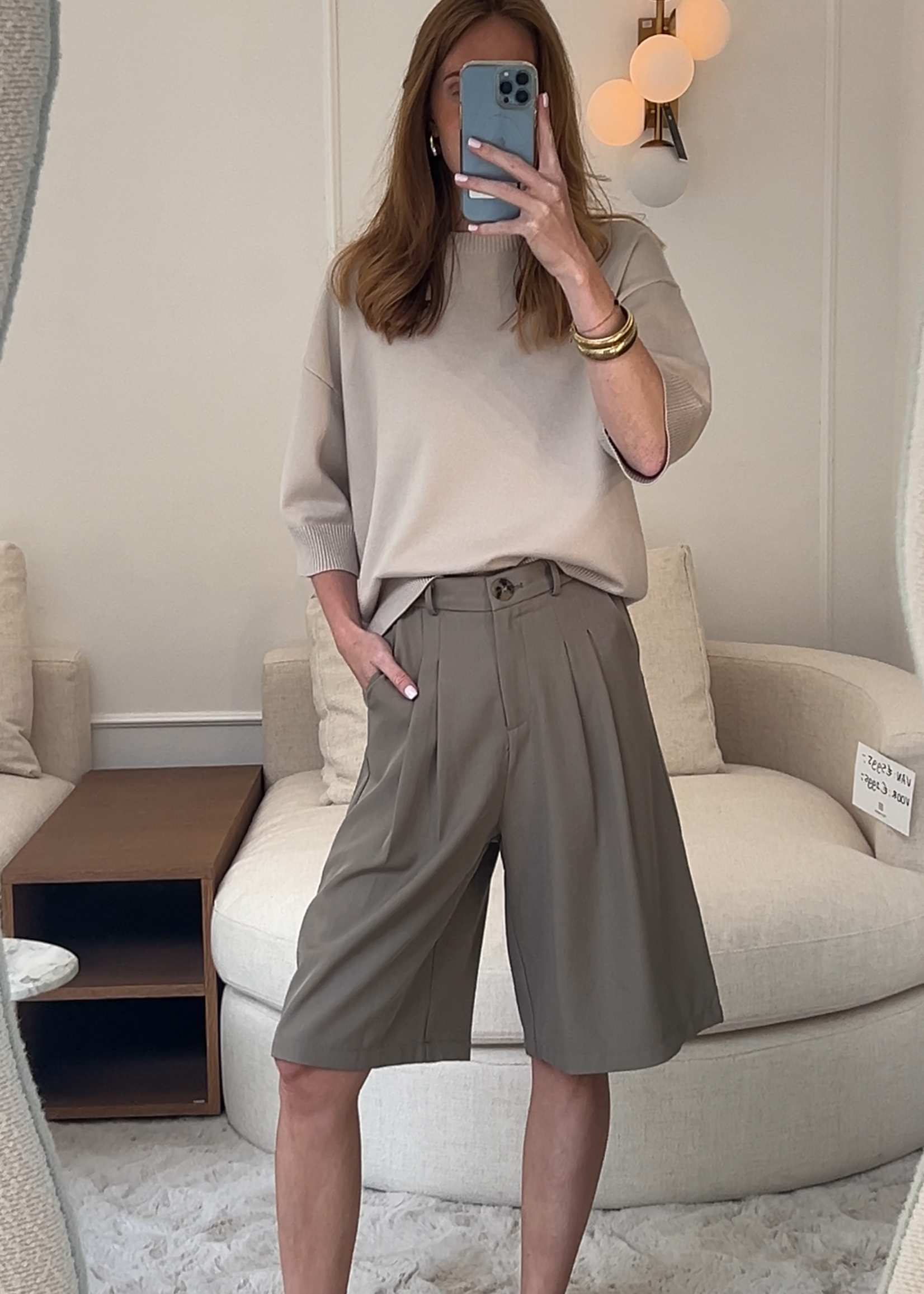 Fabergé Fashion Kyara Short - Taupe