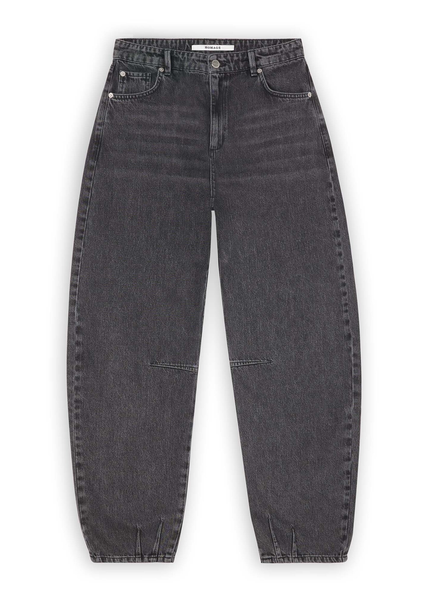 HOMAGE Amber - Balloon Jeans - Authentic Black