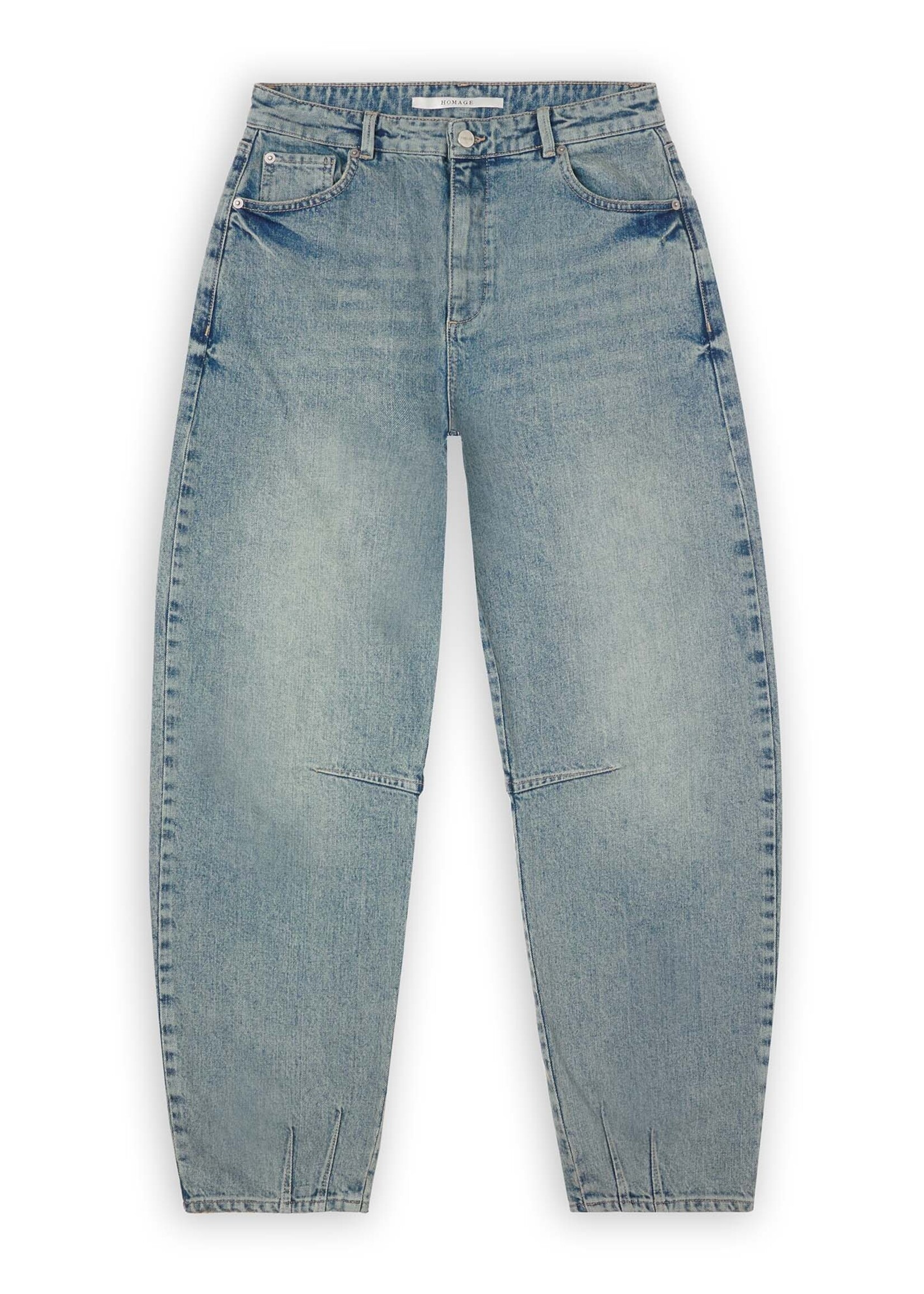 HOMAGE Amber - Balloon Jeans - Heavy Blue