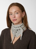 Neo Noir Misty Knit Scarf - Grey Melange