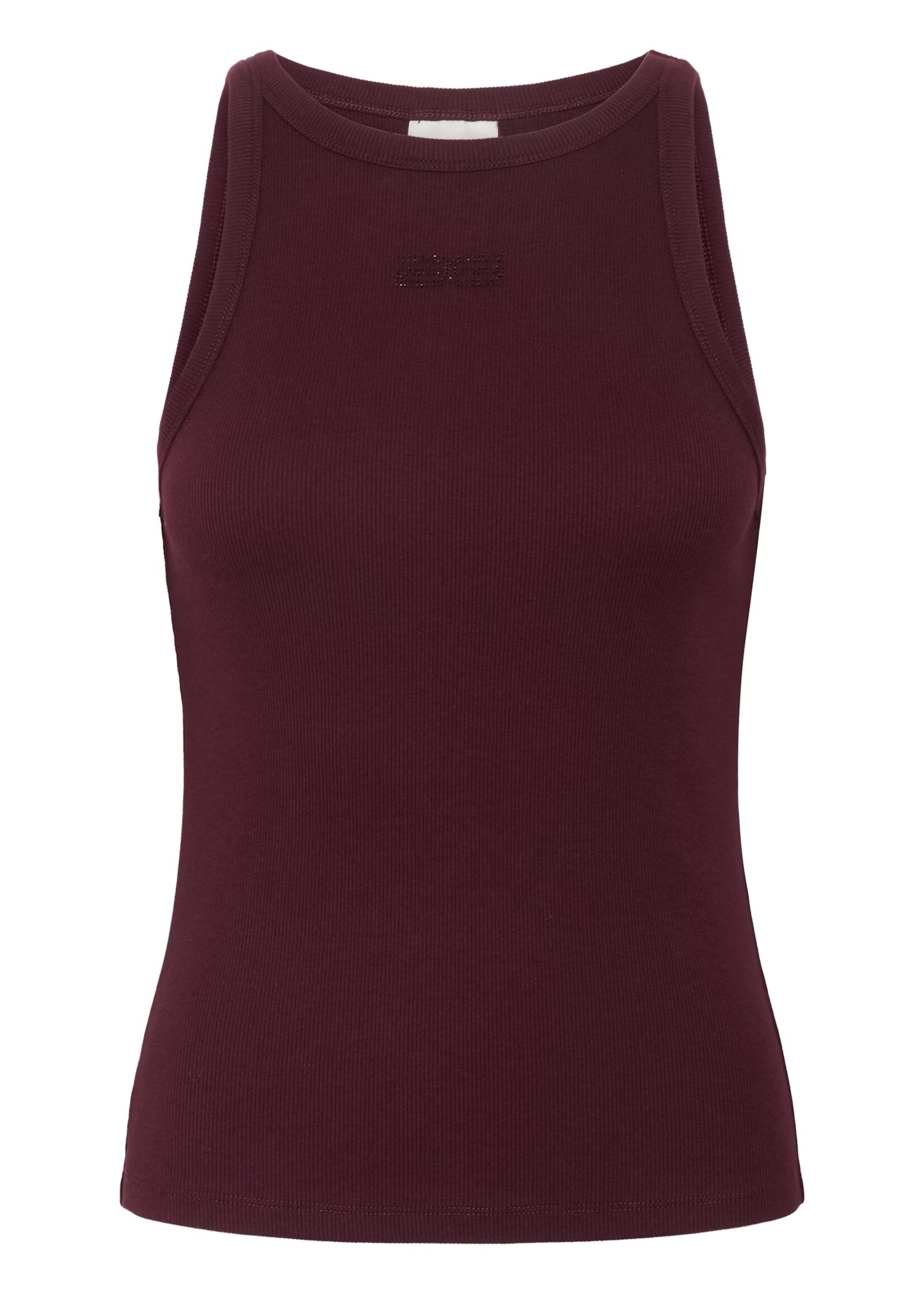 Gestuz Drew Rhinestone Logo Tank - Aronia