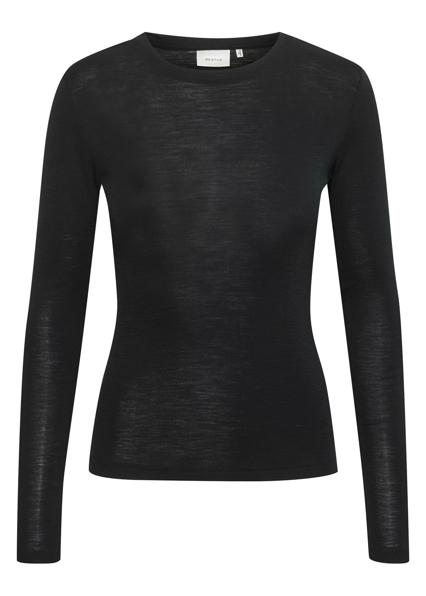 Gestuz NiniaGZ Wool roundneck - Black