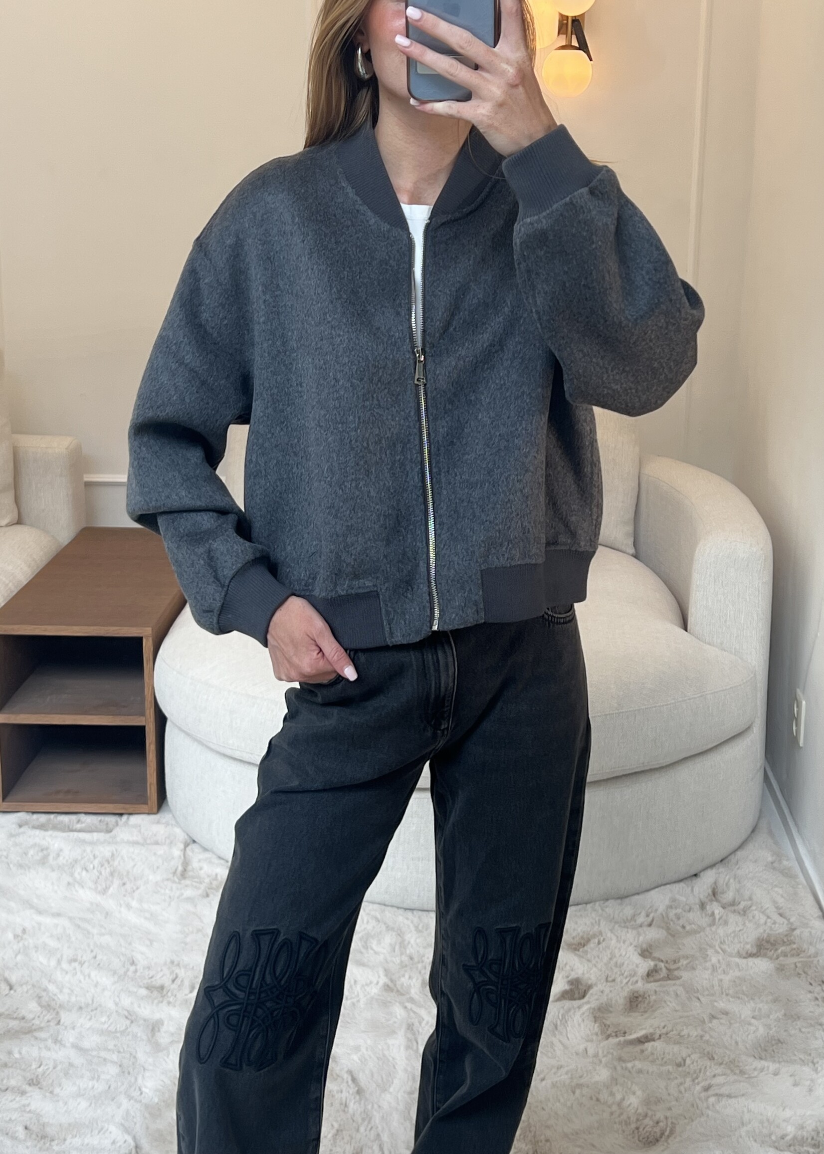 STUDIO AR NINA Wool Blend - D Grey