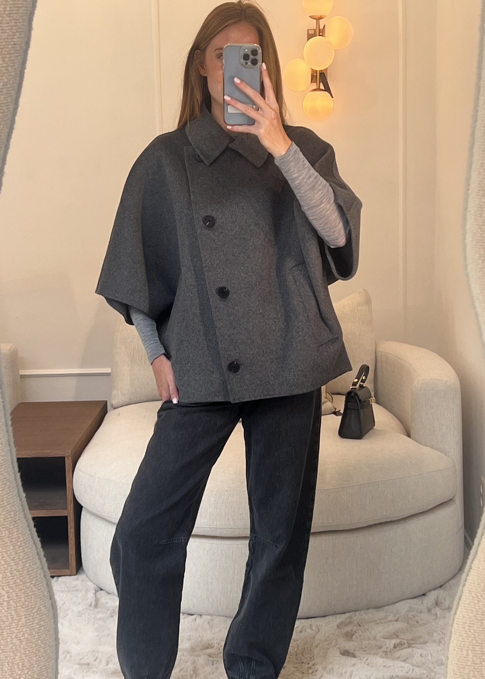 STUDIO AR AVY Wool Blend - D Grey