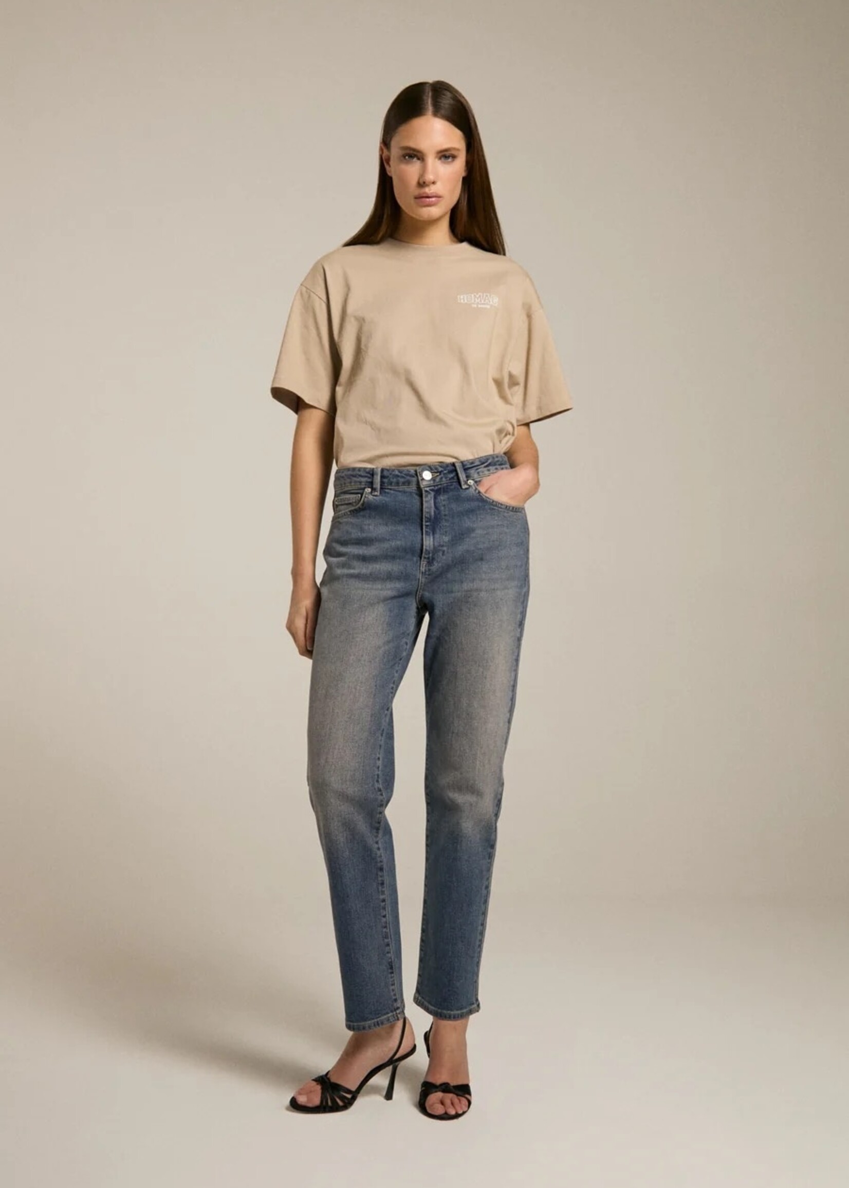HOMAGE Scotti - Relaxed Straight Jeans - Retro Blue