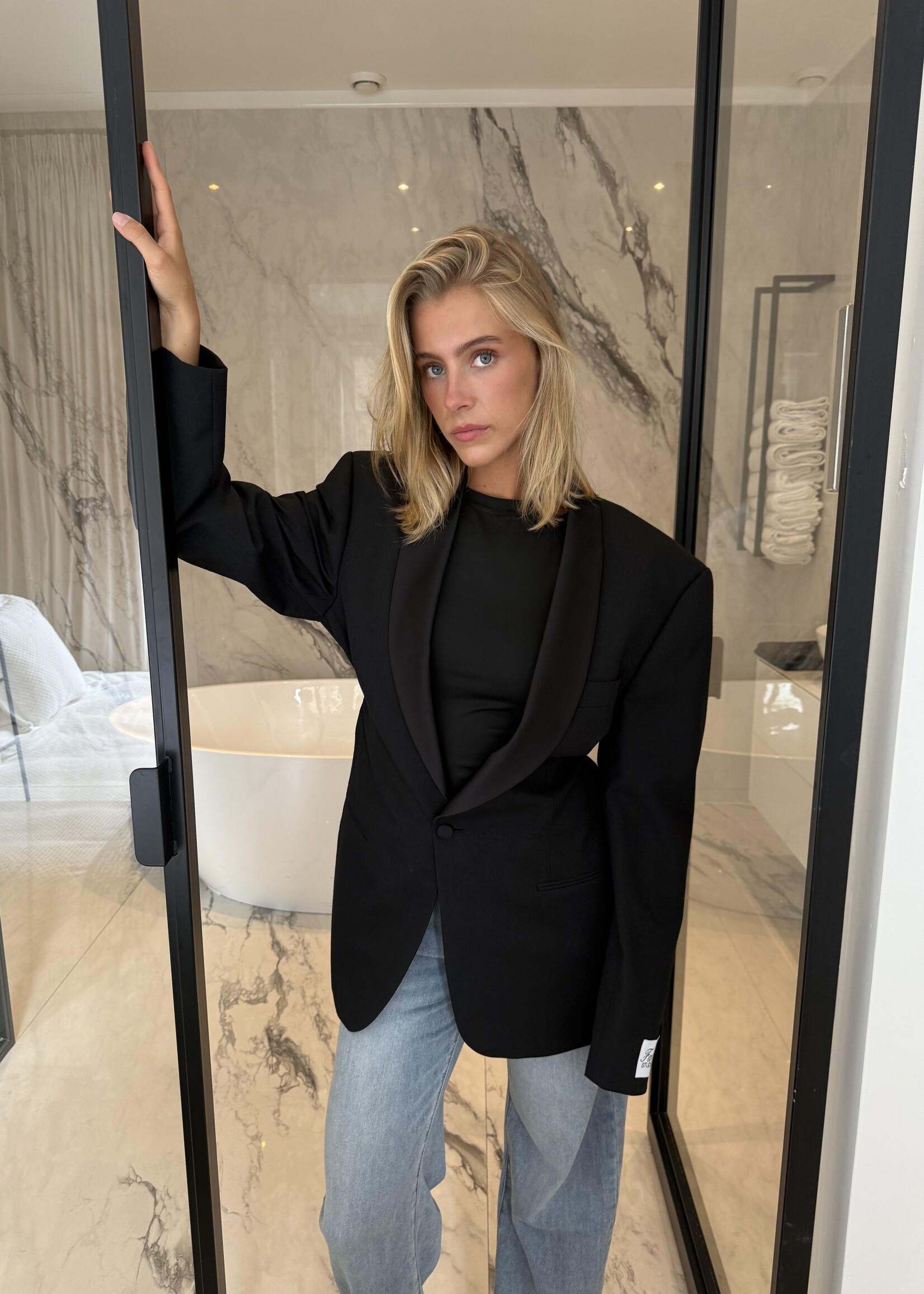 Fabergé Studios Mace Blazer - Black