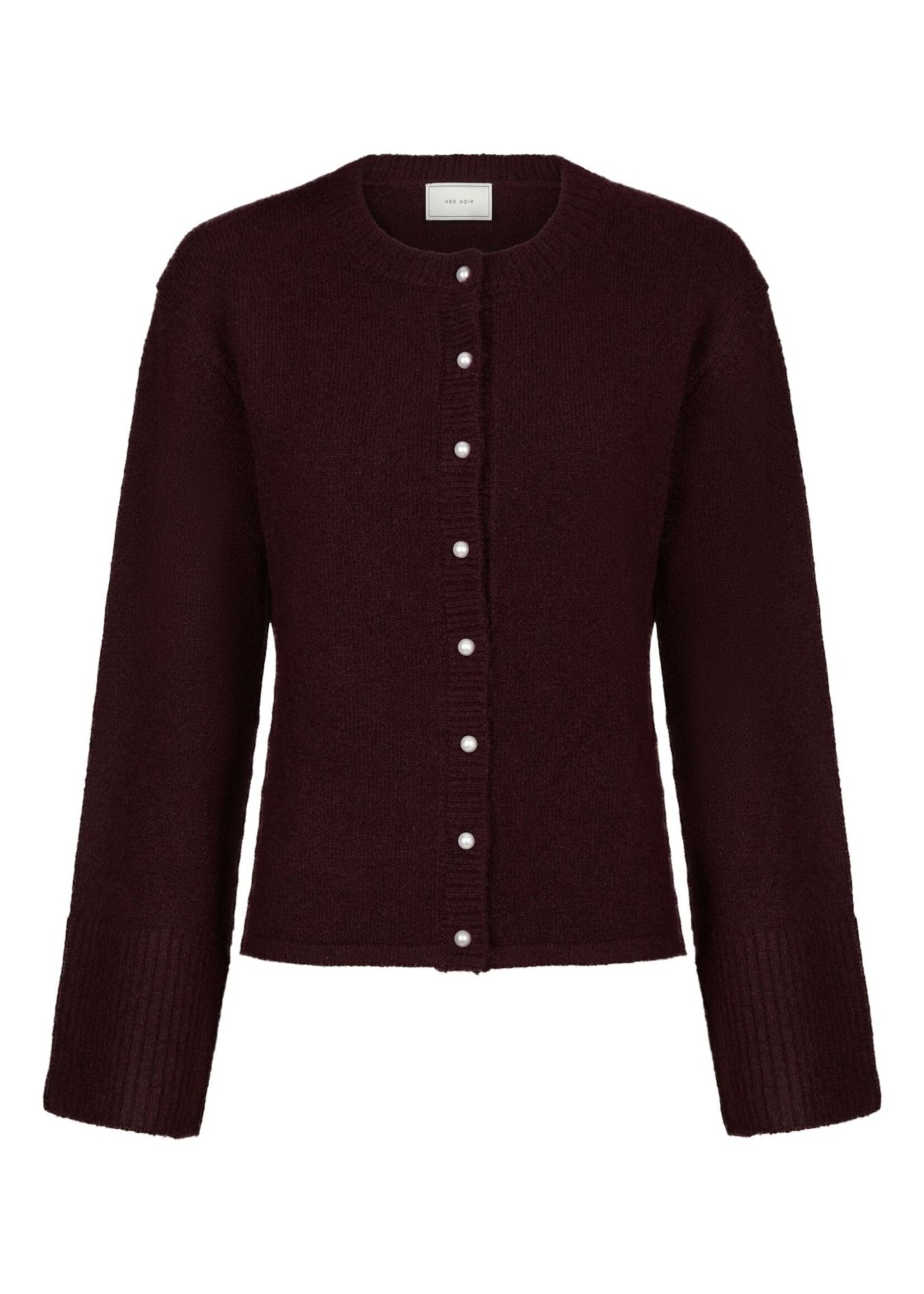 Neo Noir Mixie Knit cardigan - Wine