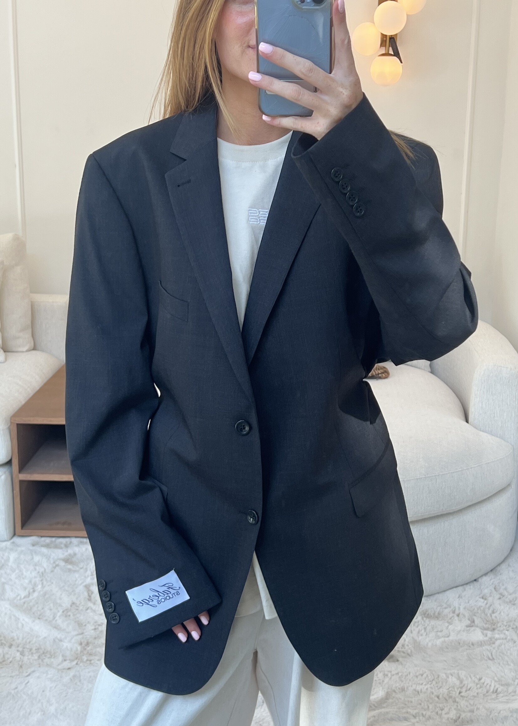 Fabergé Studios Beau Blazer - Dark Grey