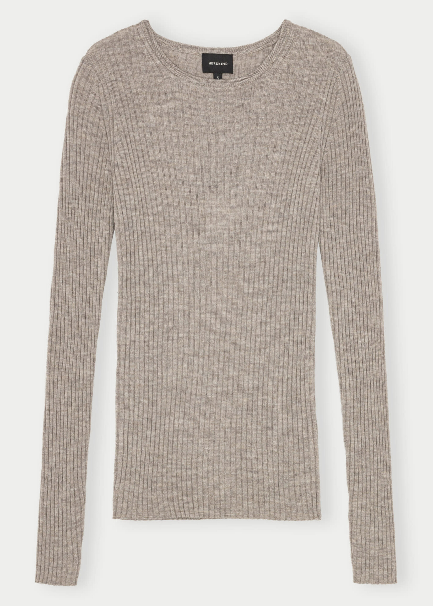 Herskind Camb Knit Blouse - Light Taupe