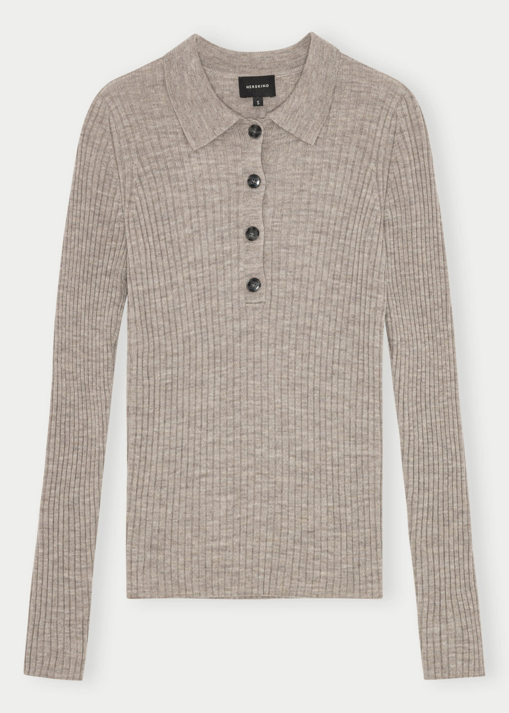 Herskind Cadee Knit Blouse - Light Taupe