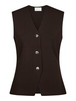 Neo Noir Sway Smooth Knit Waistcoat
