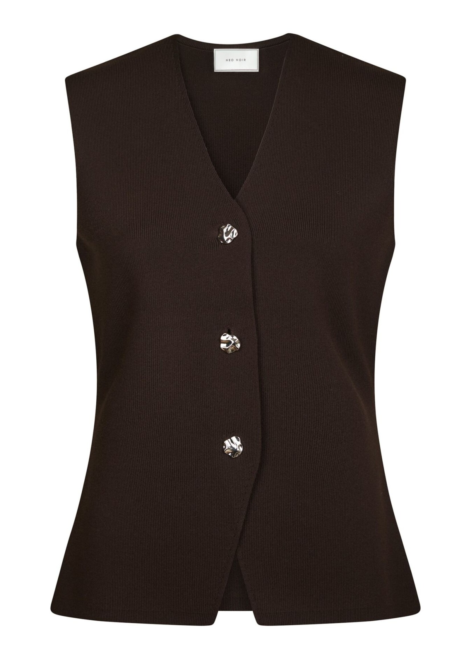 Neo Noir Sway Smooth Knit Waistcoat