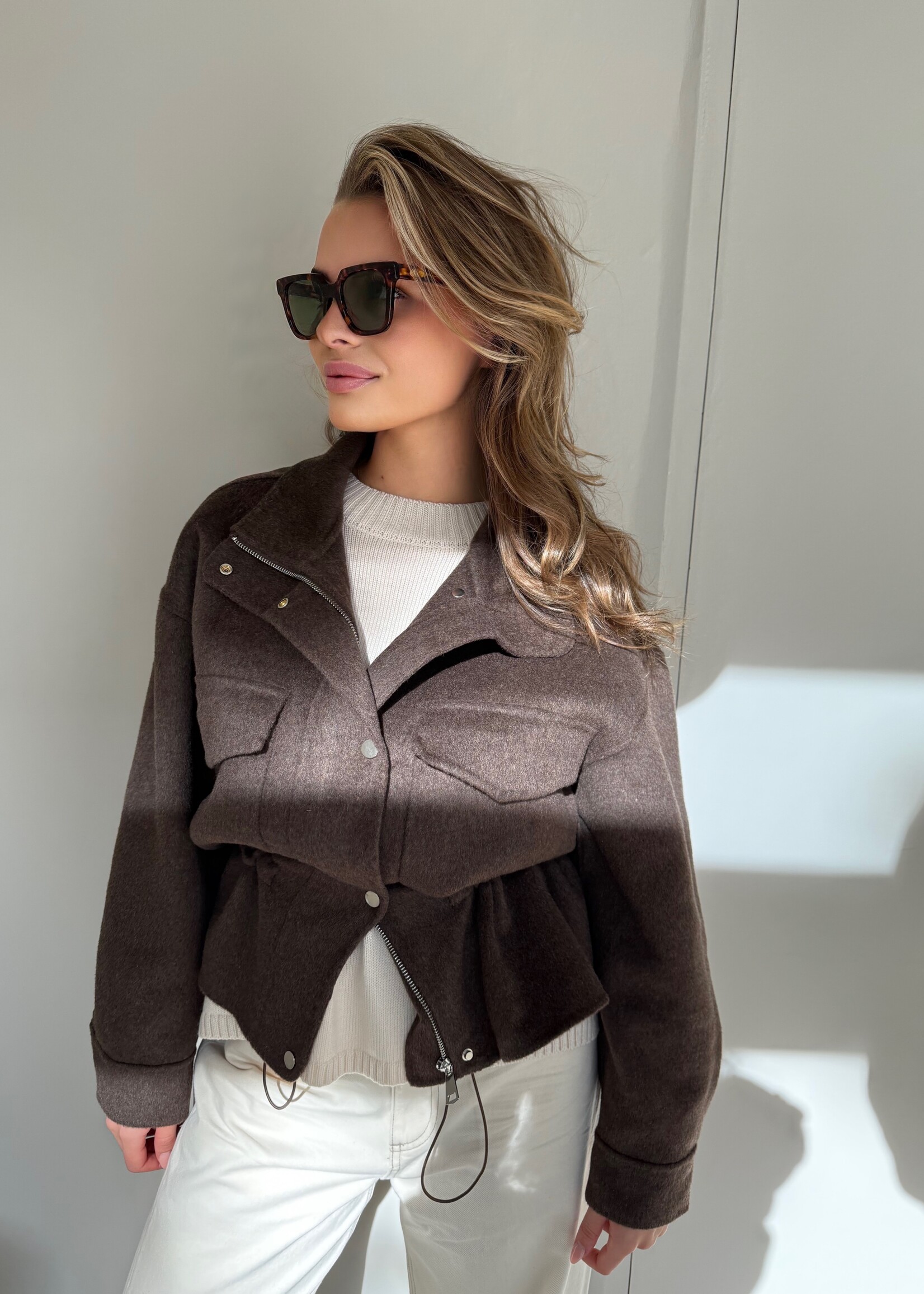 Fabergé Fashion Jane Jacket - Dark Brown