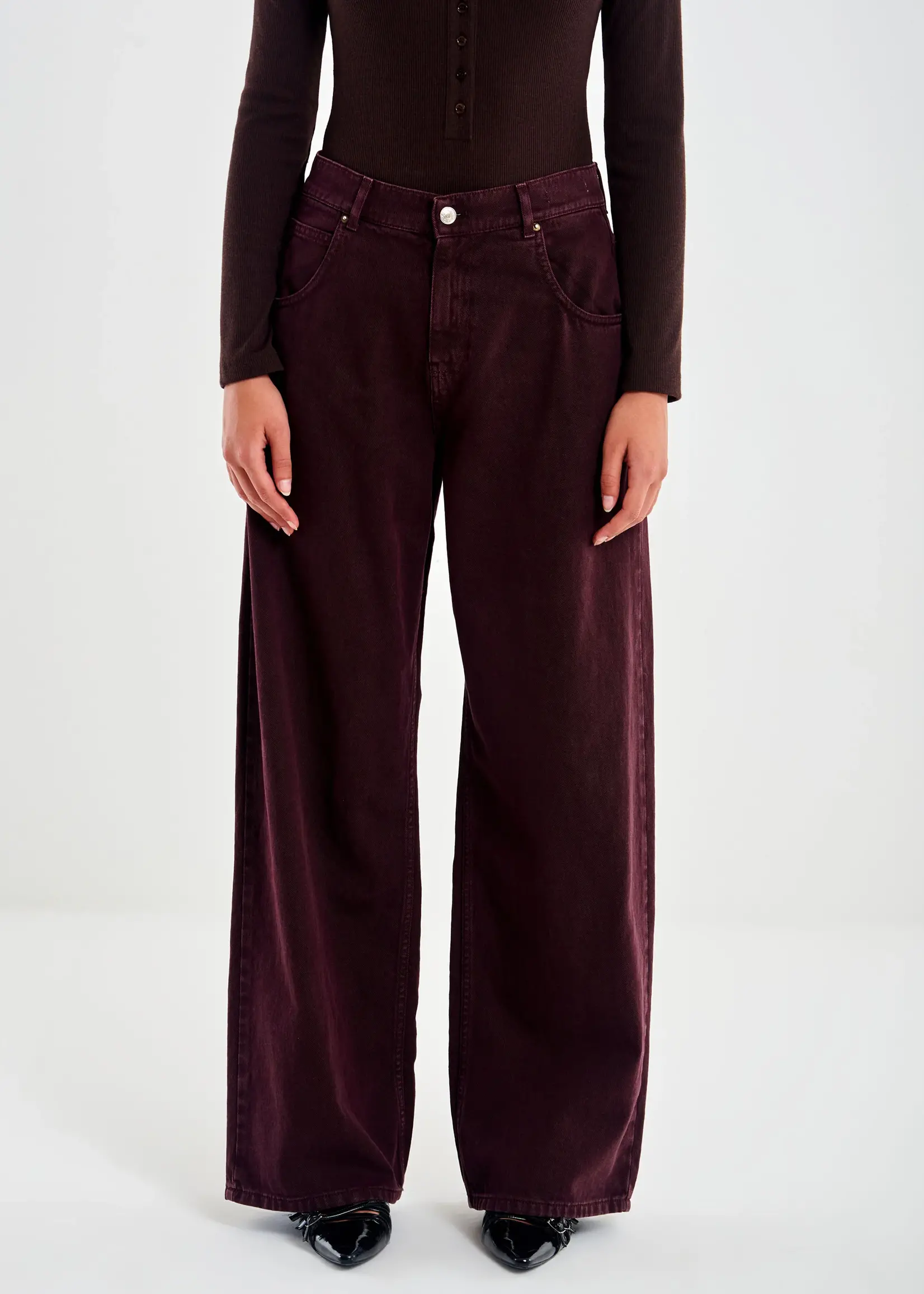 VICOLO DF5110 - Jeans Bordeaux