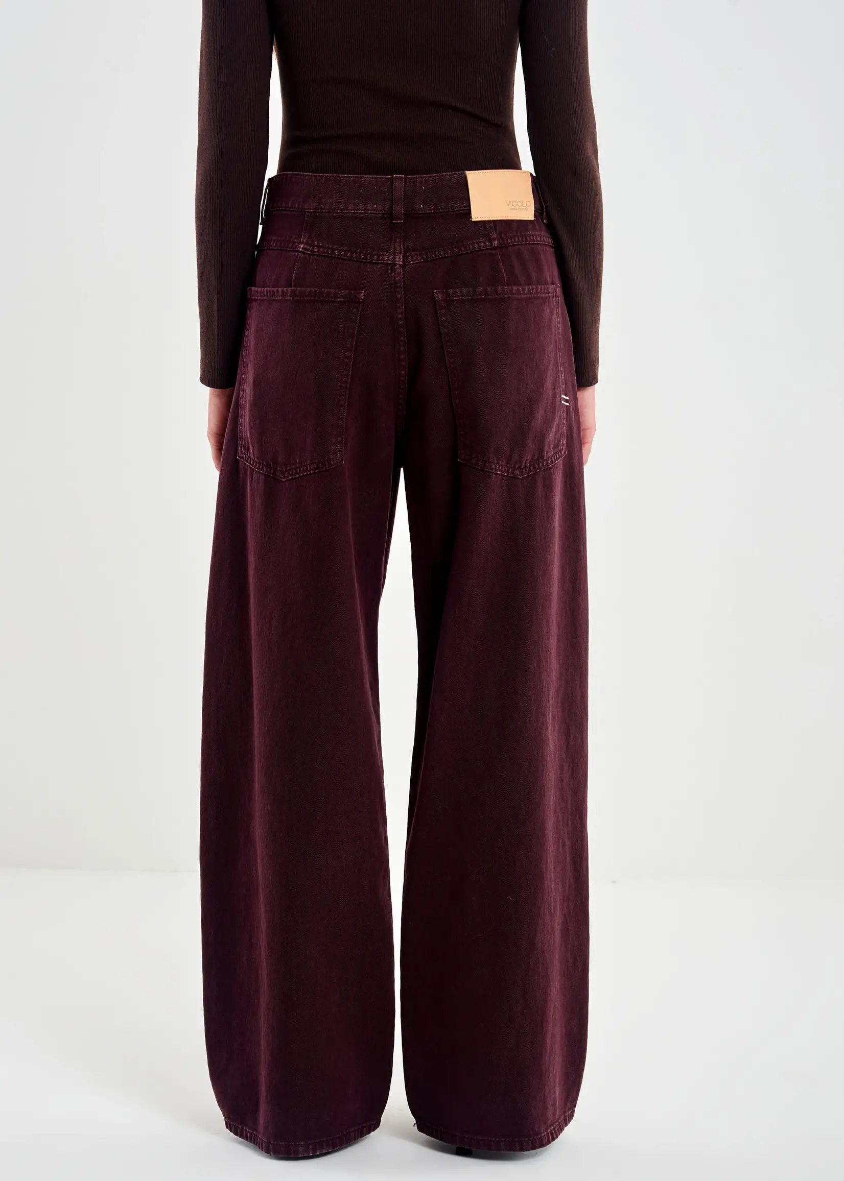 VICOLO DF5110 - Jeans Bordeaux