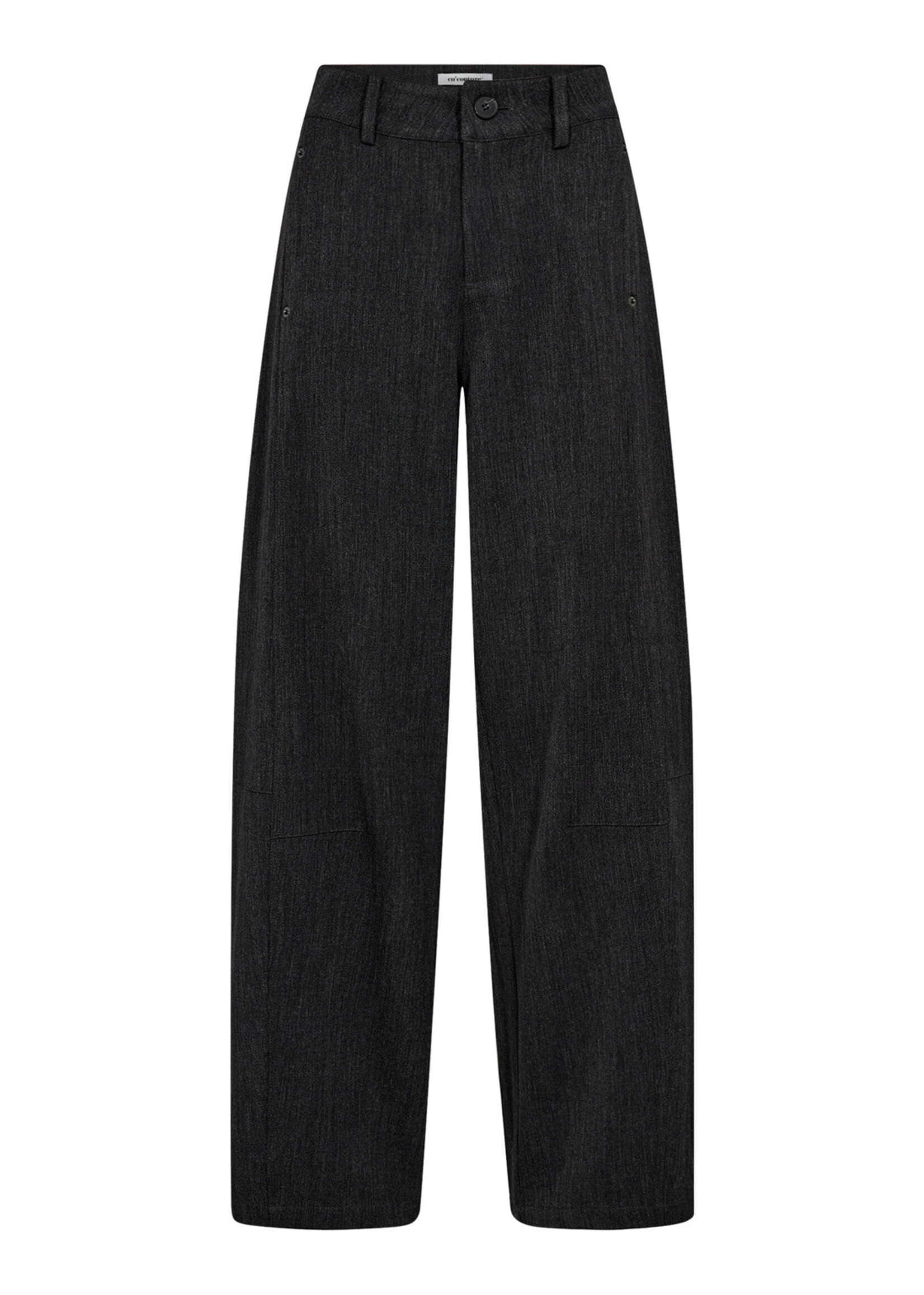 Co’Couture Susiecc barrel ll pant - Dark Grey