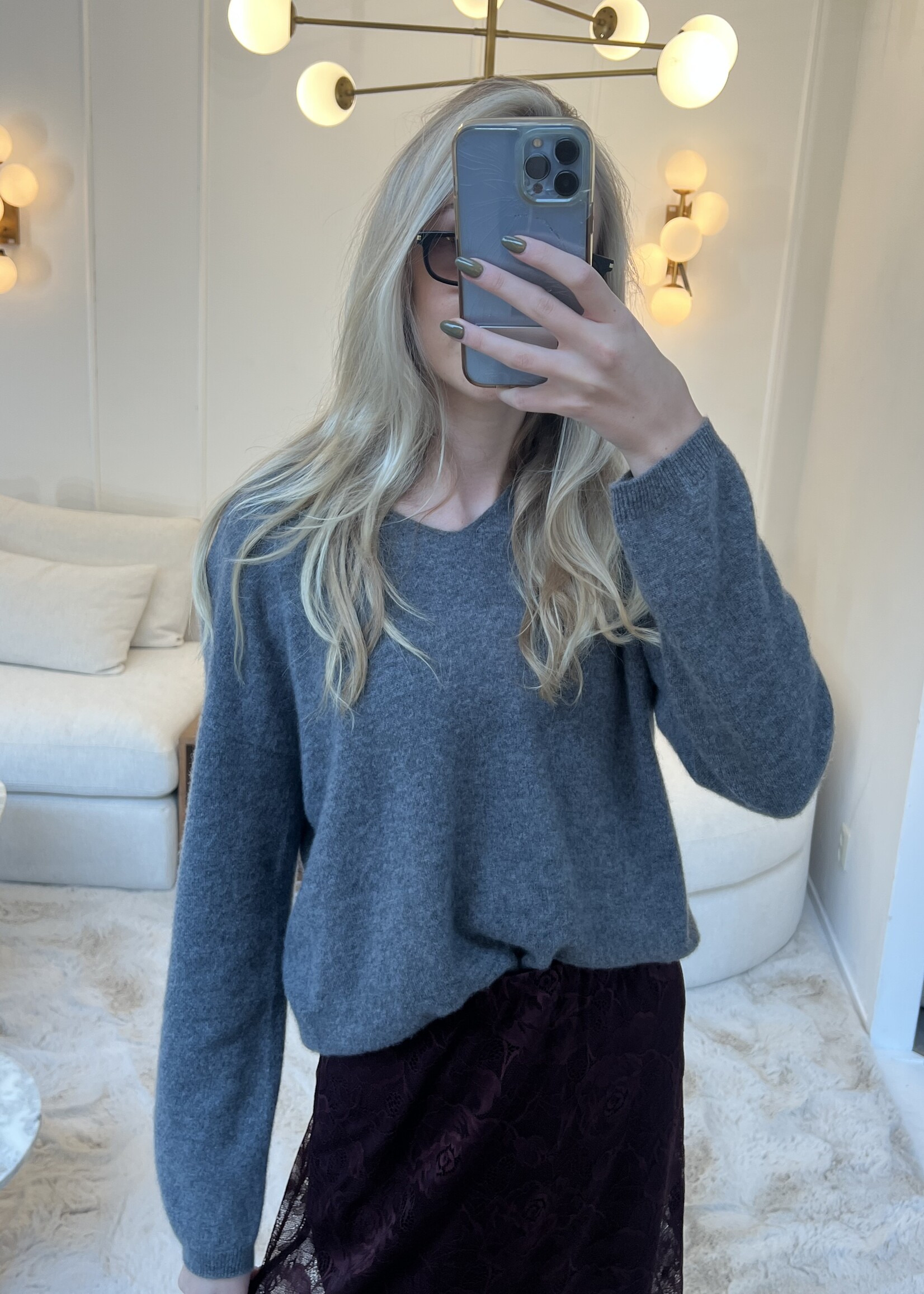 Fabergé Fashion Tiara Cardigan - Grey