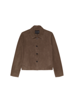 STUDIO AR Elaine Goat Suede Jacket - Morro