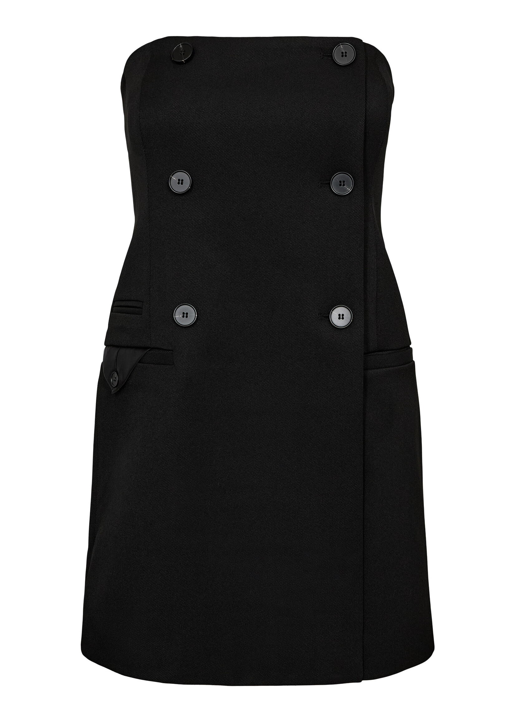 Premiere Corsage Mini Dress - Black